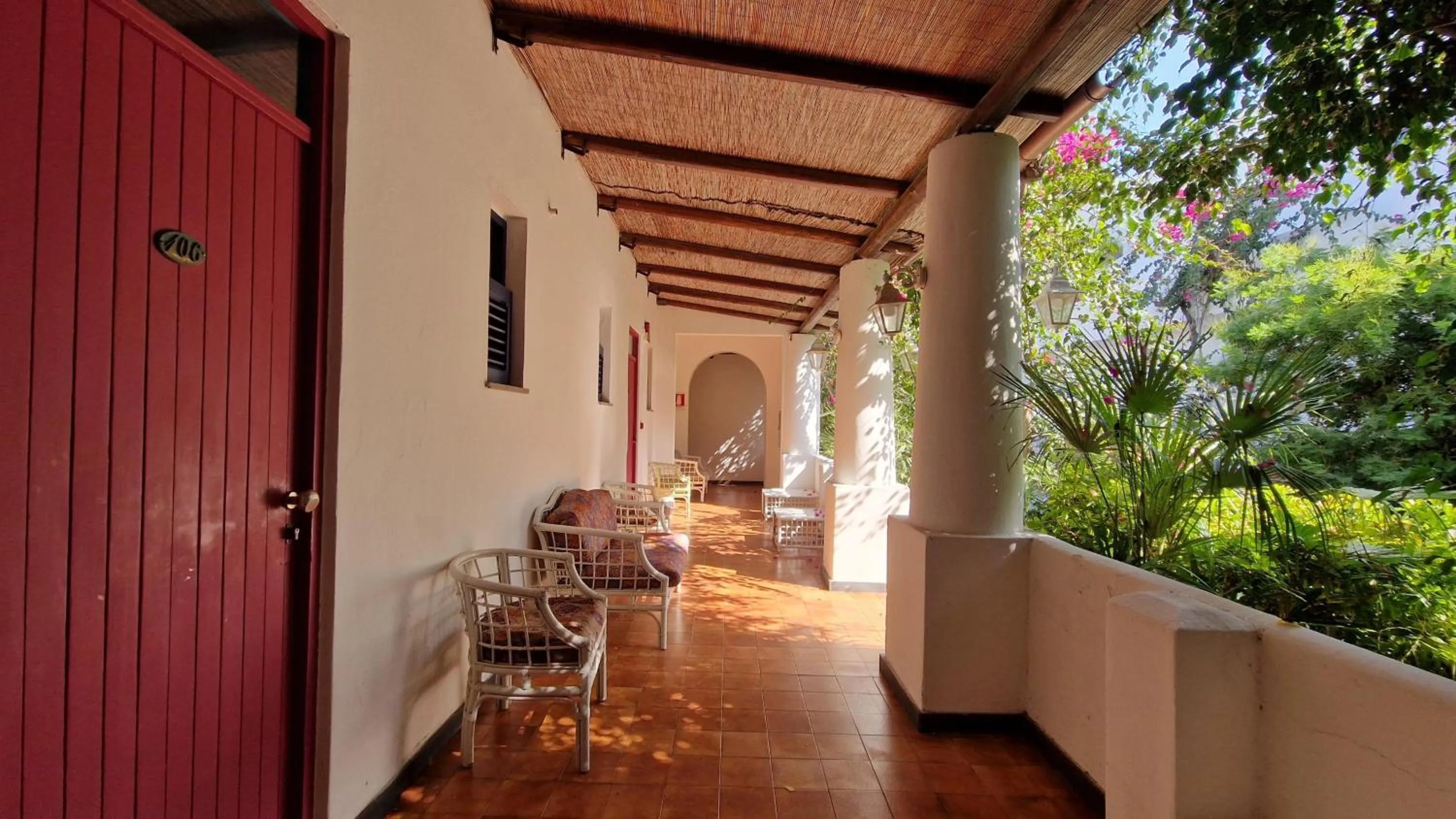 Garden view in La Sirenetta Park Hotel