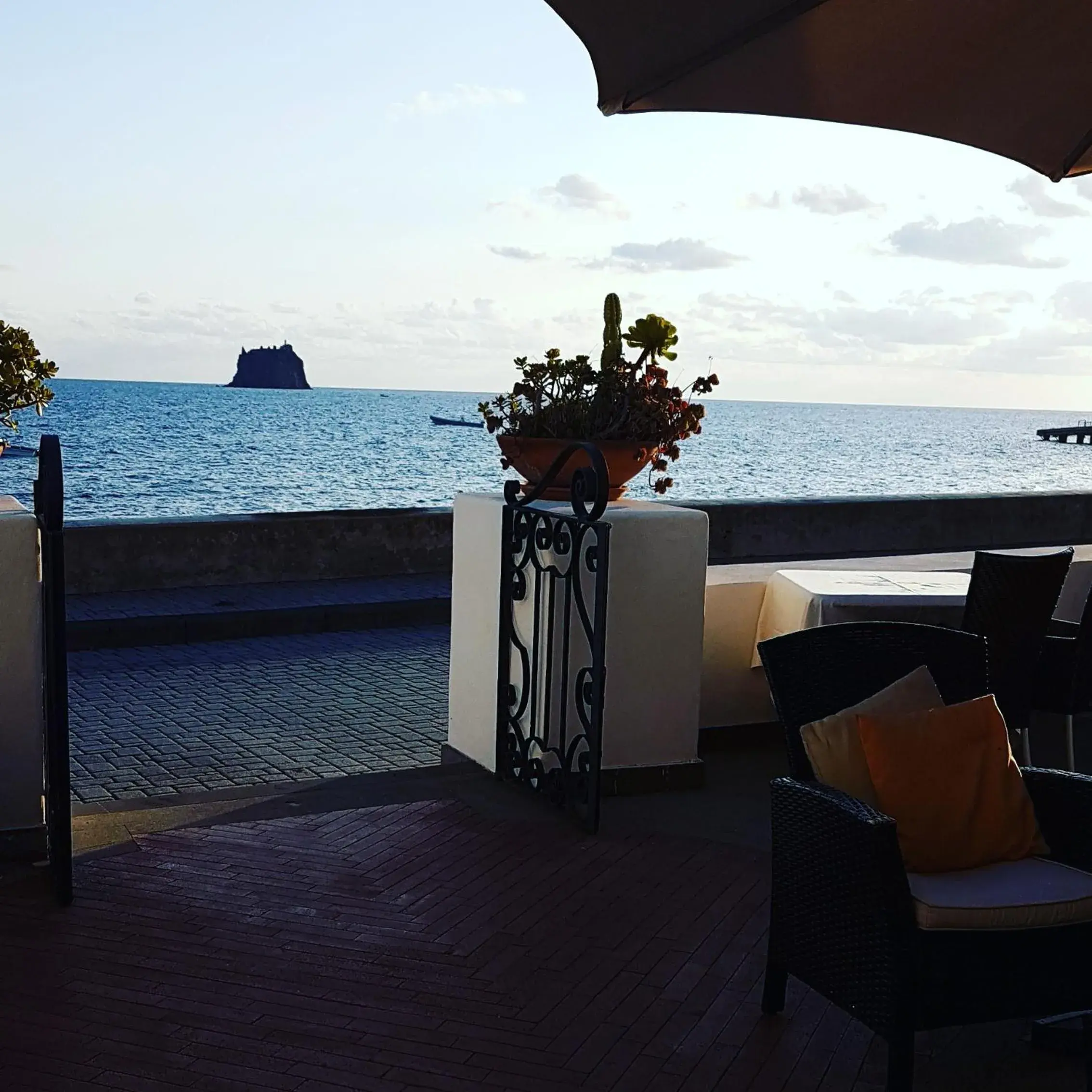 Balcony/Terrace, Sea View in La Sirenetta Park Hotel