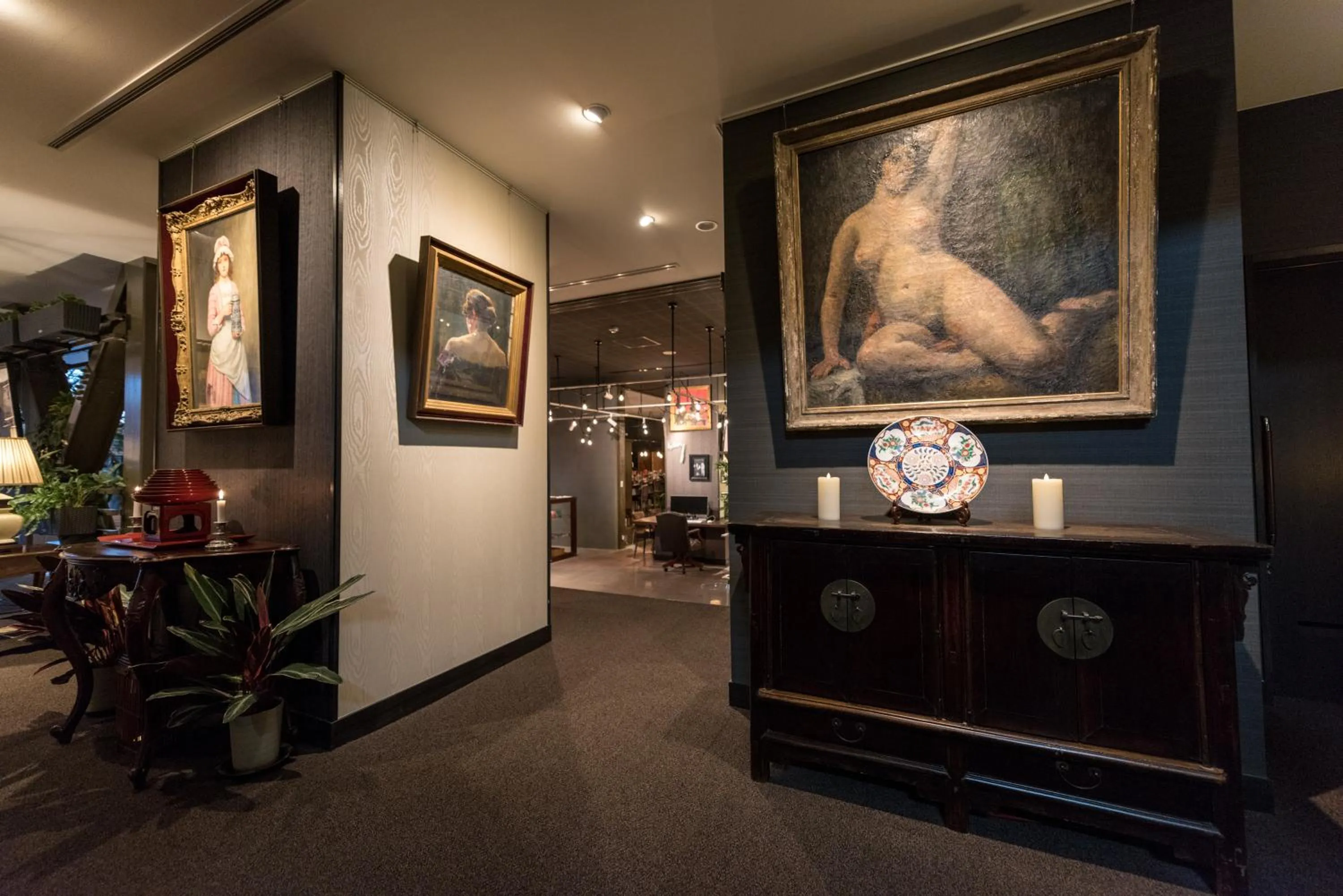 Lobby or reception in Mizno Hotel