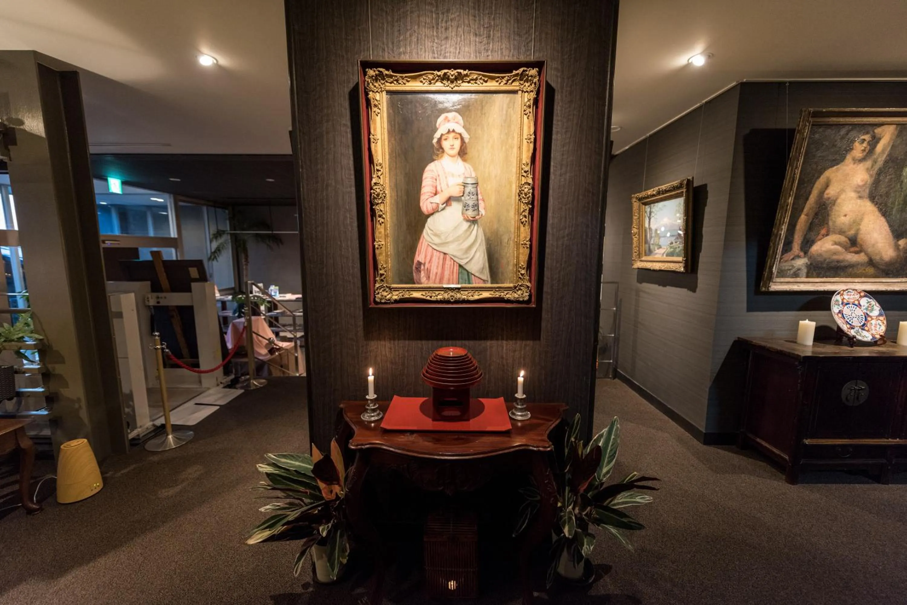 Lobby or reception in Mizno Hotel