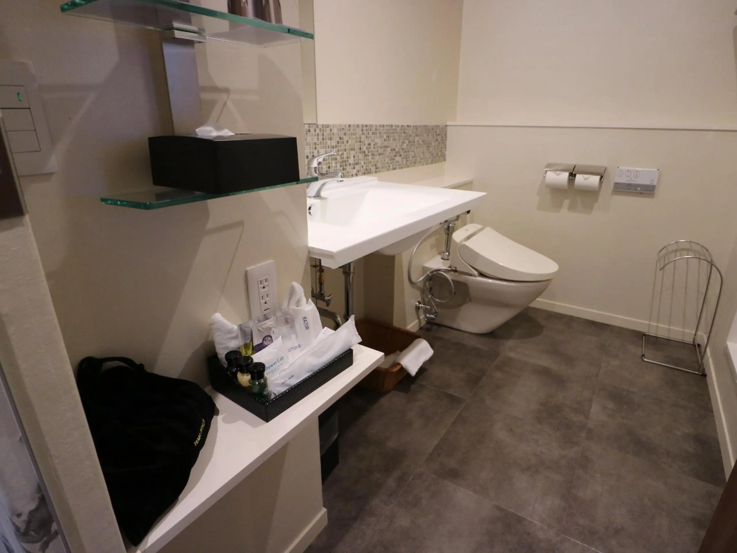 Bathroom in Mizno Hotel