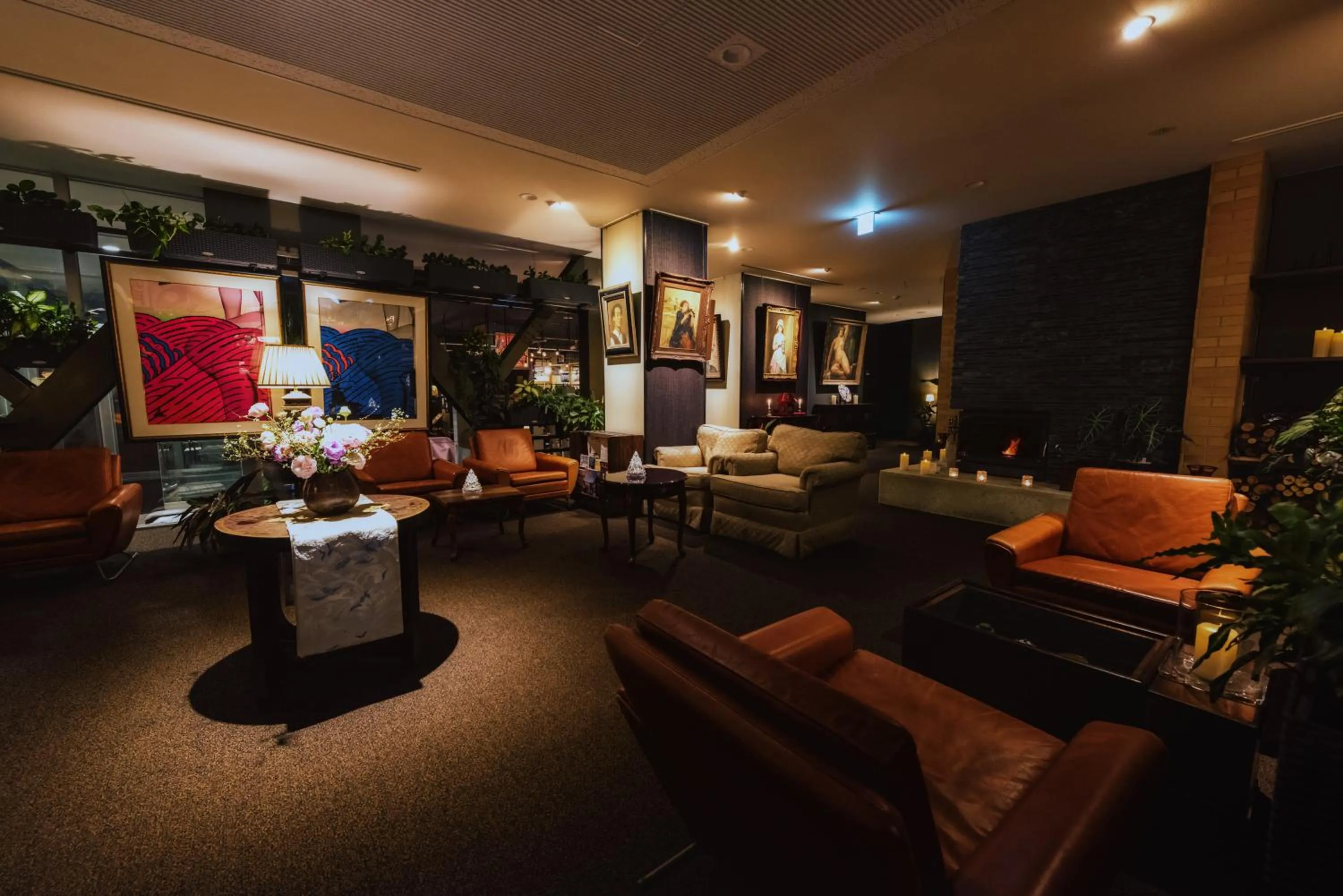 Lobby or reception in Mizno Hotel