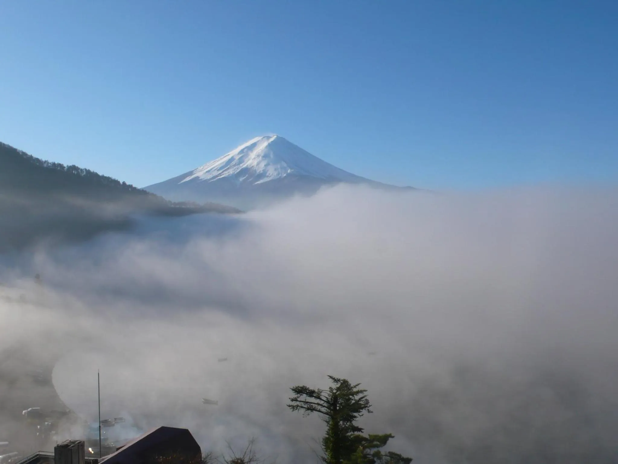 Lake view in Mizno Hotel
