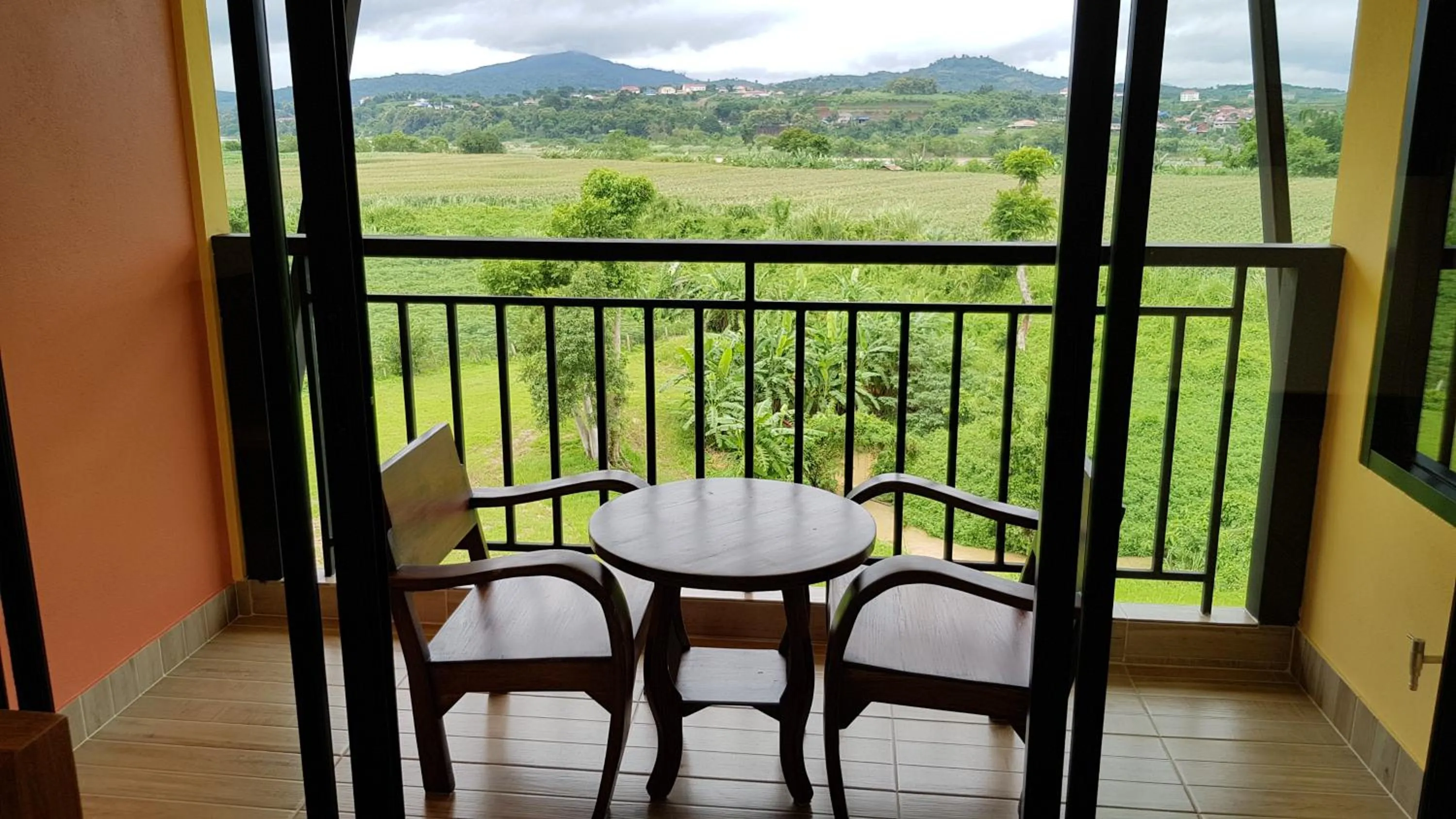 Balcony/Terrace in Baan Sakuna Hotel