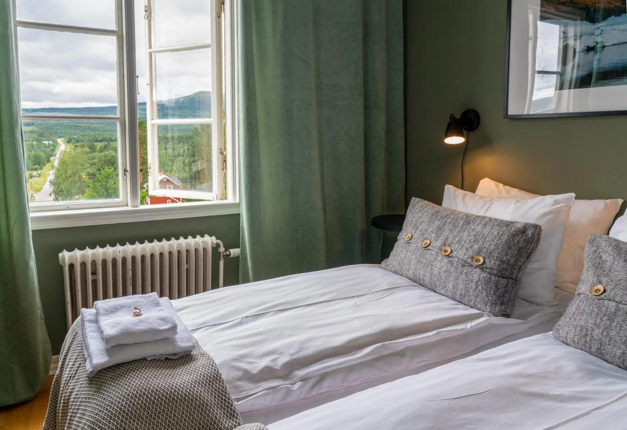 Bed in Hotell Åre Fjällsätra