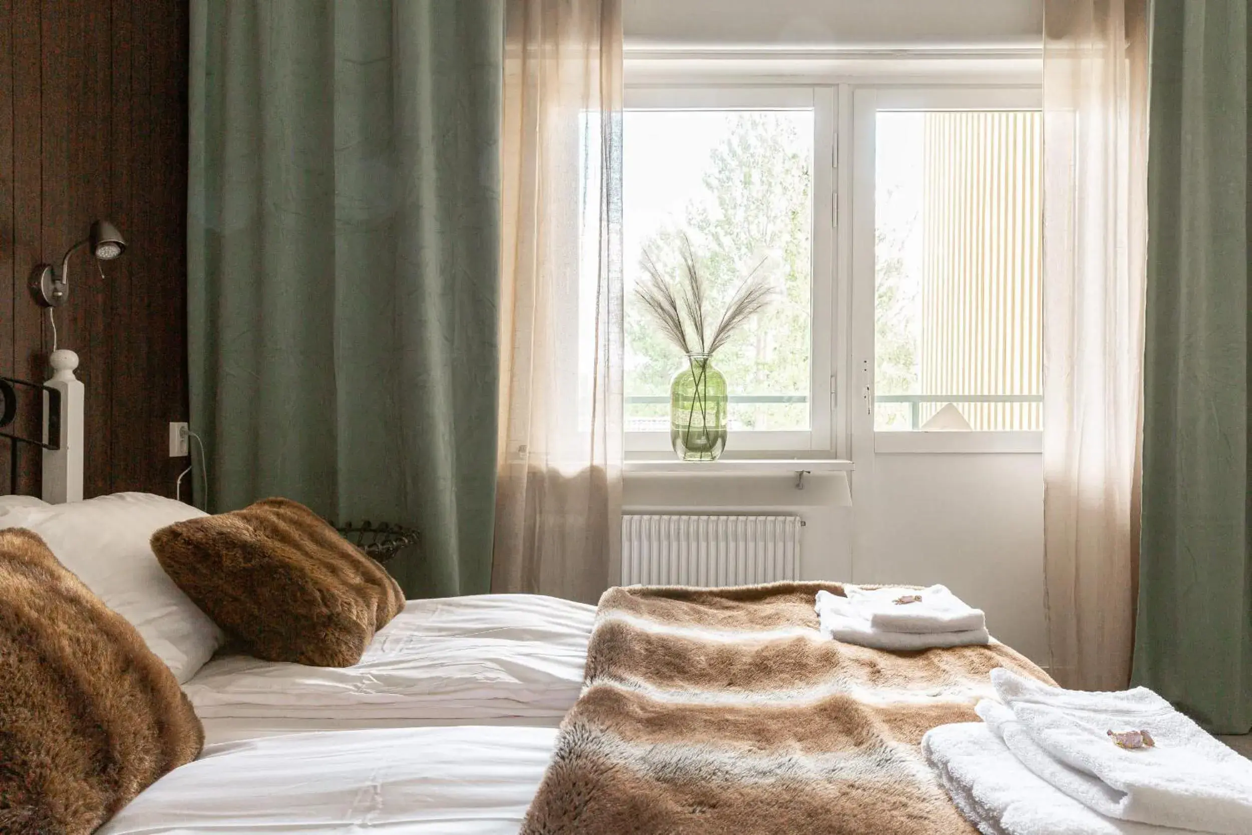 Double or Twin Room with Balcony - single occupancy in Hotell Åre Fjällsätra Double or Twin Room with Balcony - single occupancy in Hotell Åre Fjällsätra