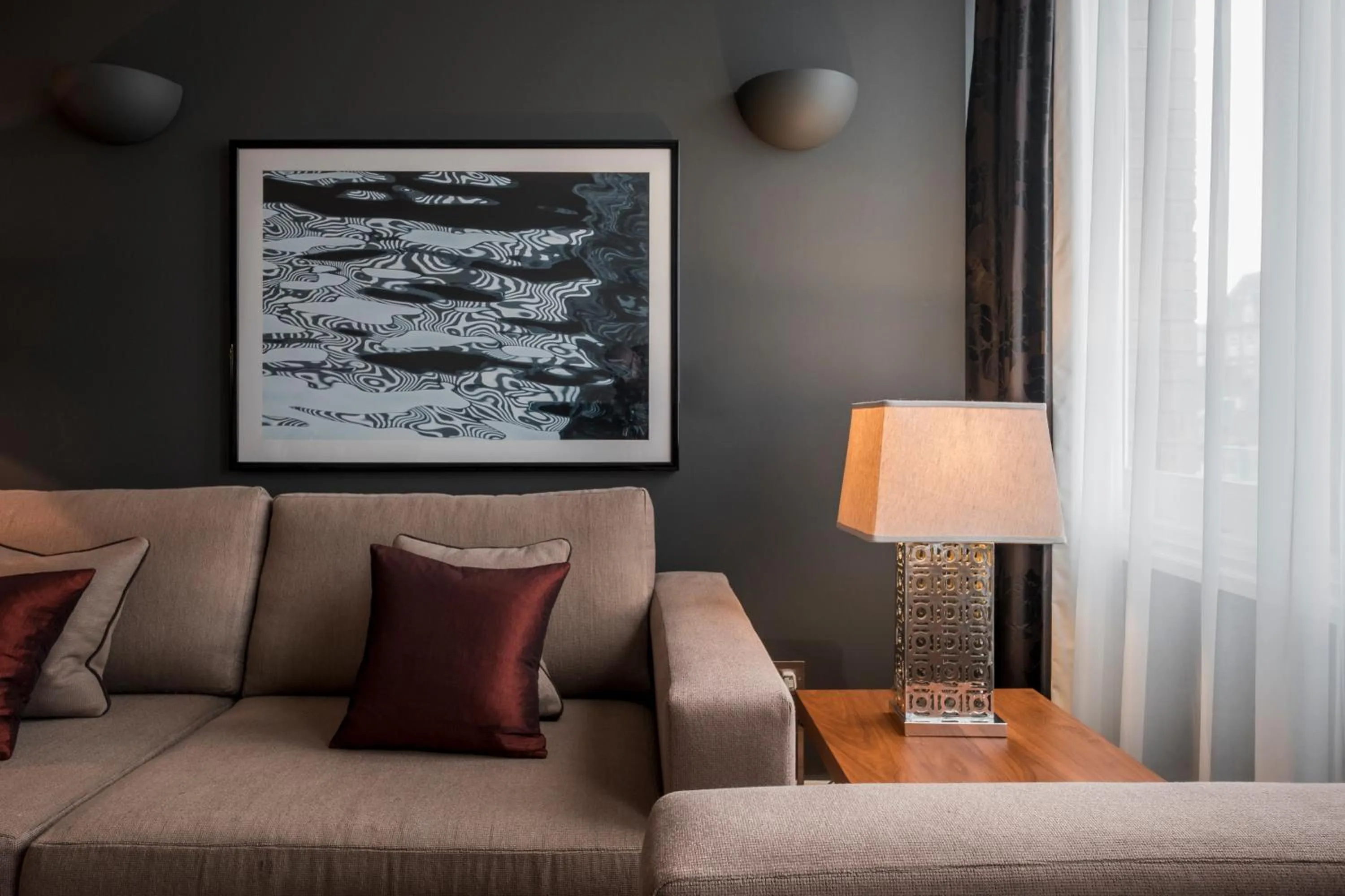 Living room in The Chambers