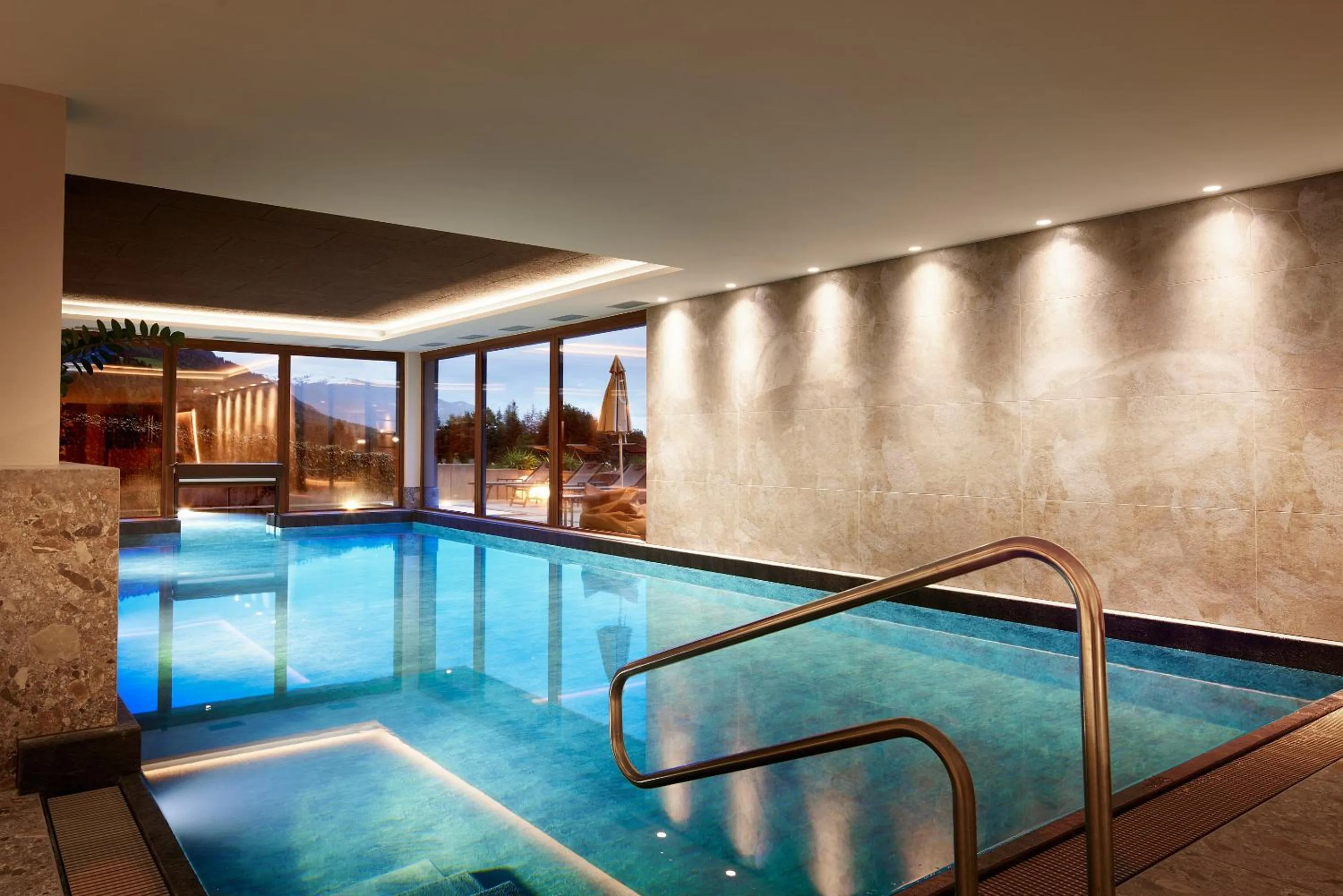 Swimming pool in Naturhotel Die Waldruhe GmbH