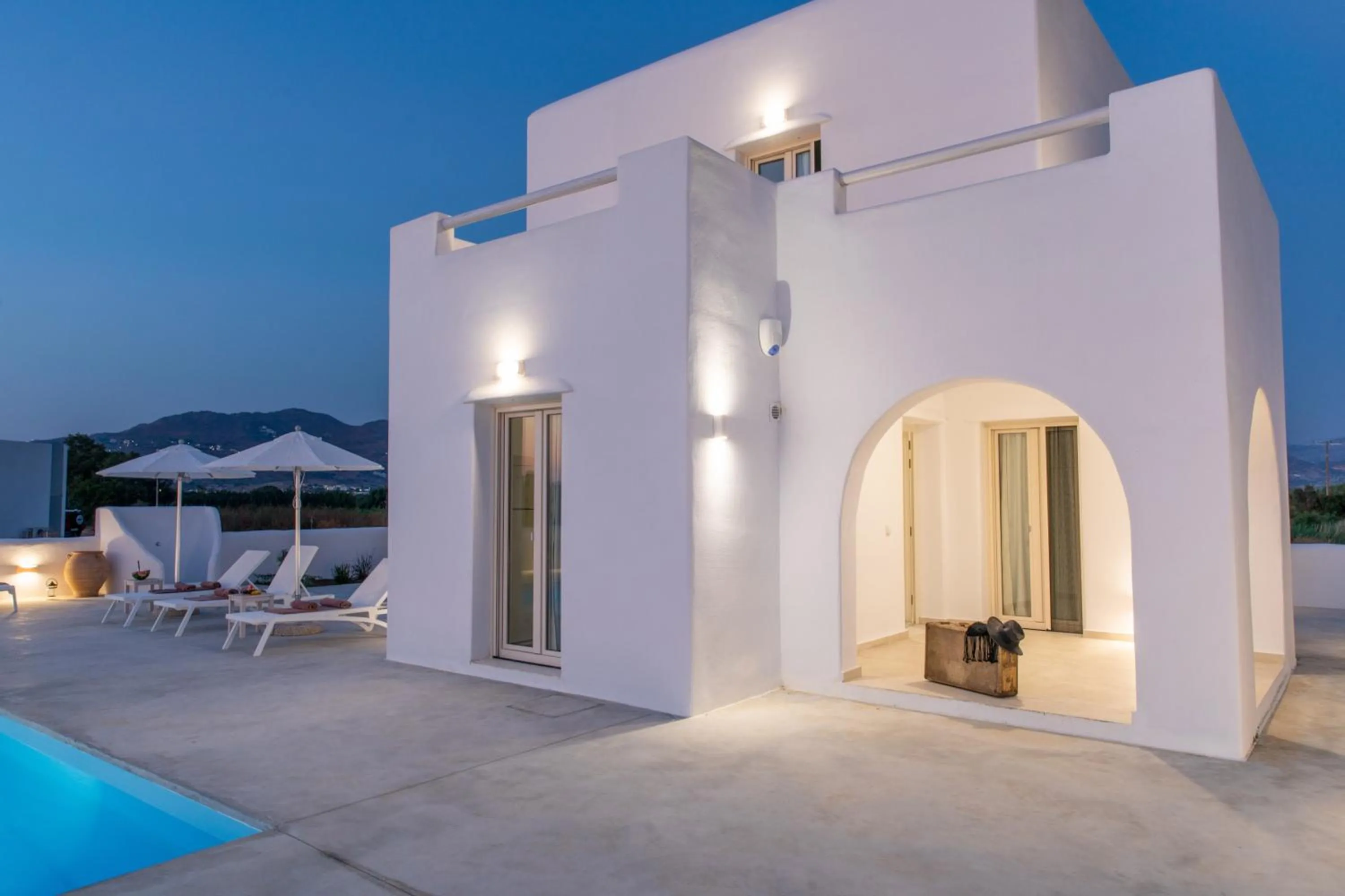 Balcony/Terrace in Naxian Lounge Villas
