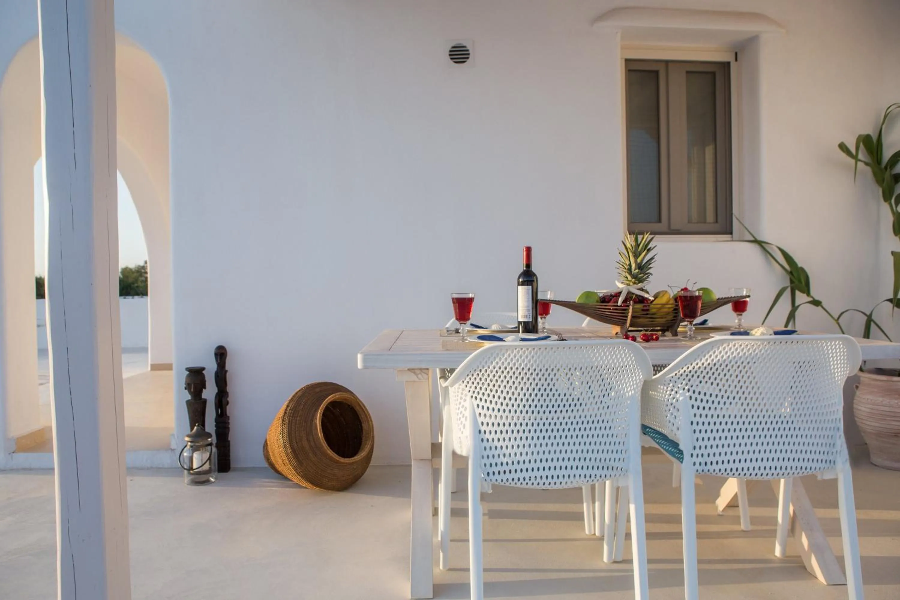Dining area in Naxian Lounge Villas