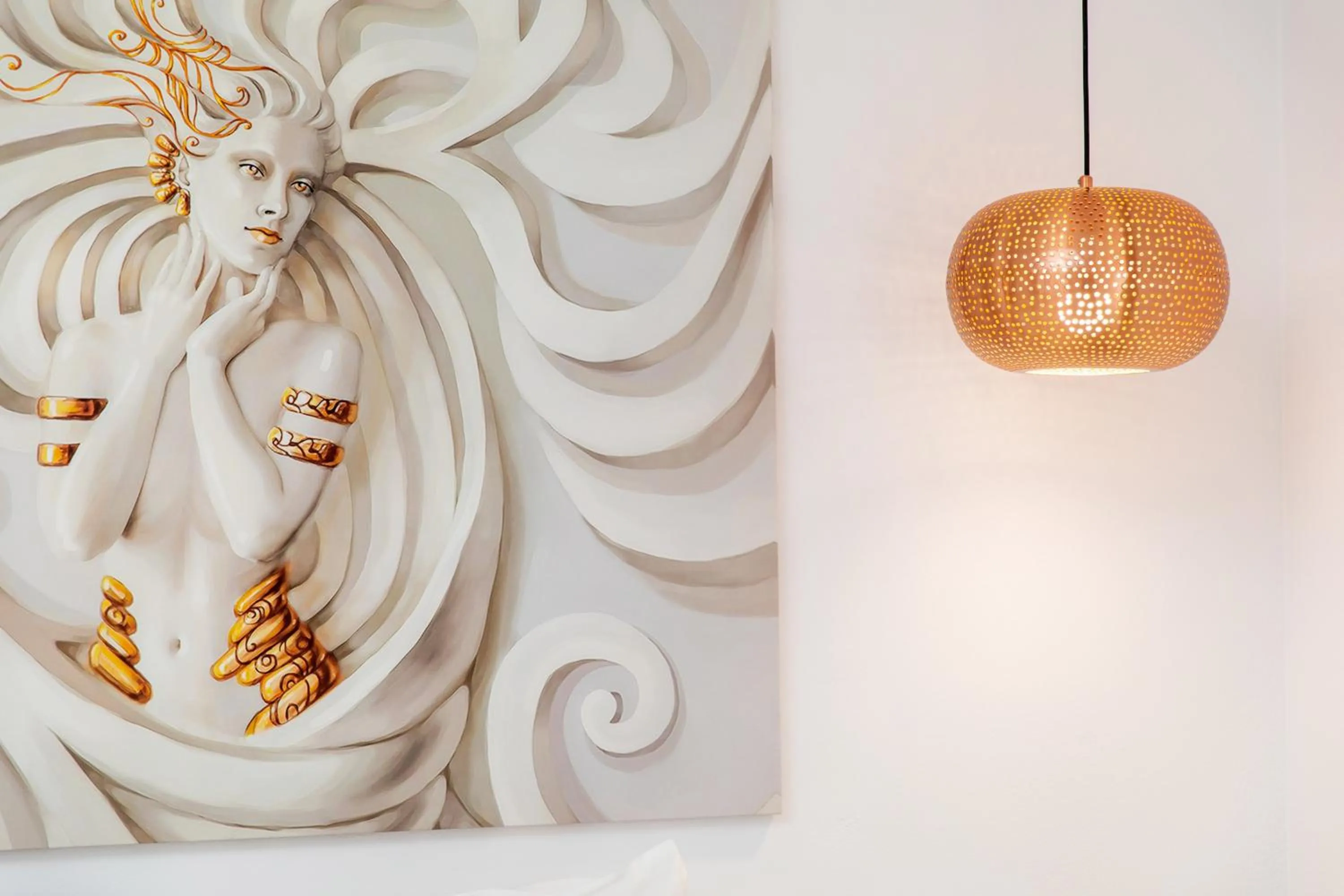 Decorative detail in Naxian Lounge Villas
