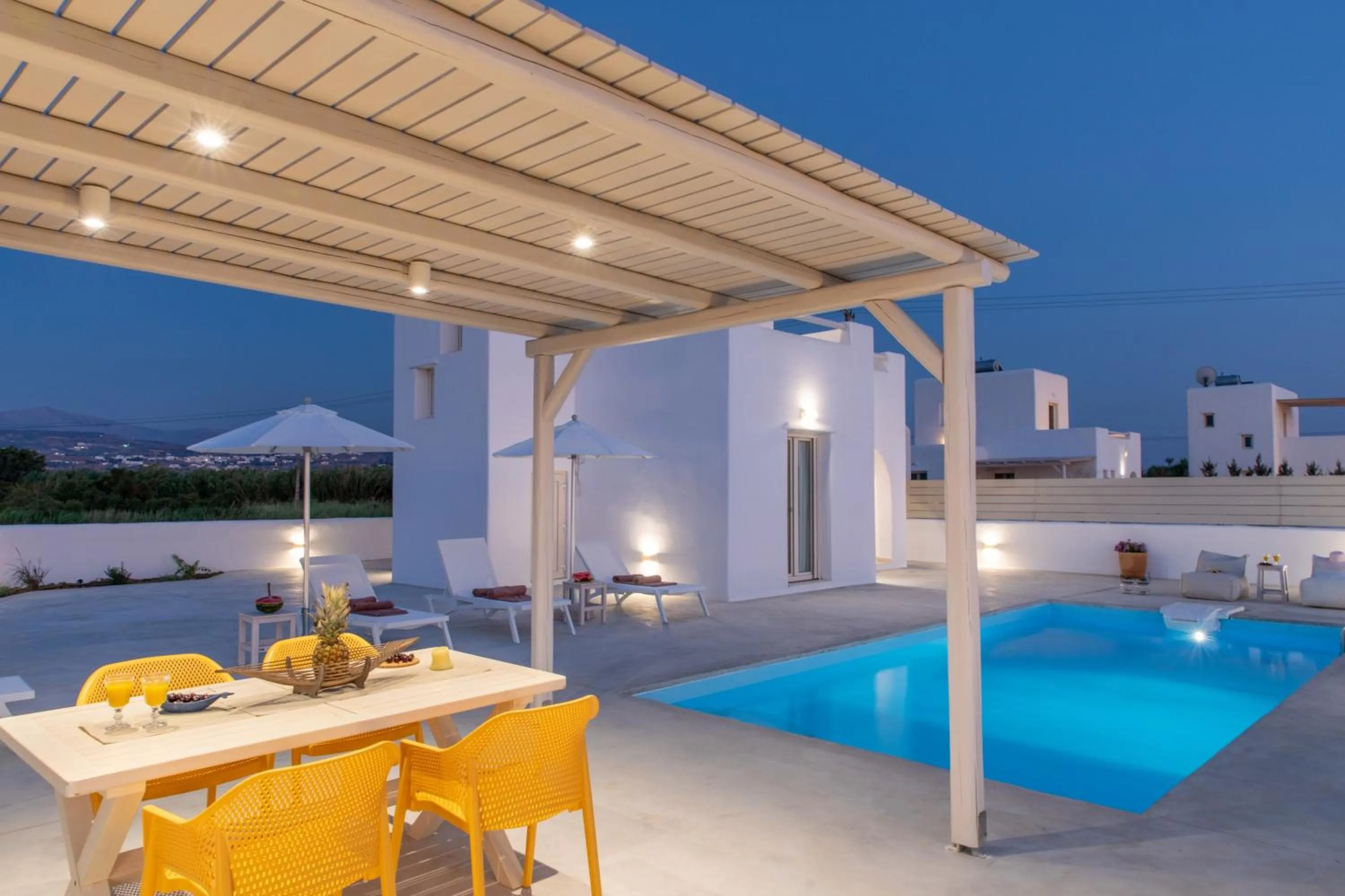 Balcony/Terrace in Naxian Lounge Villas
