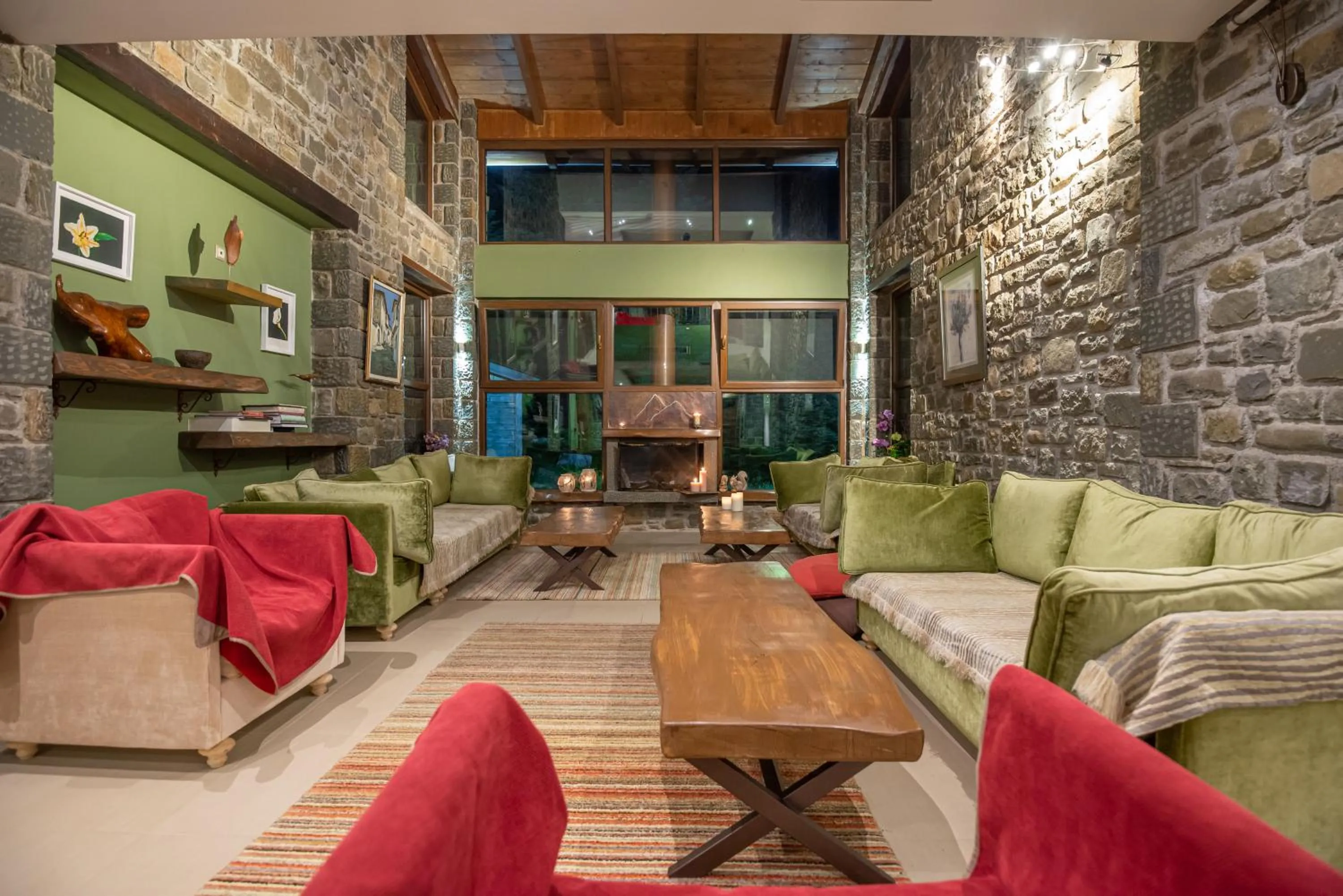 Lobby or reception in Anavasi Mountain Resort