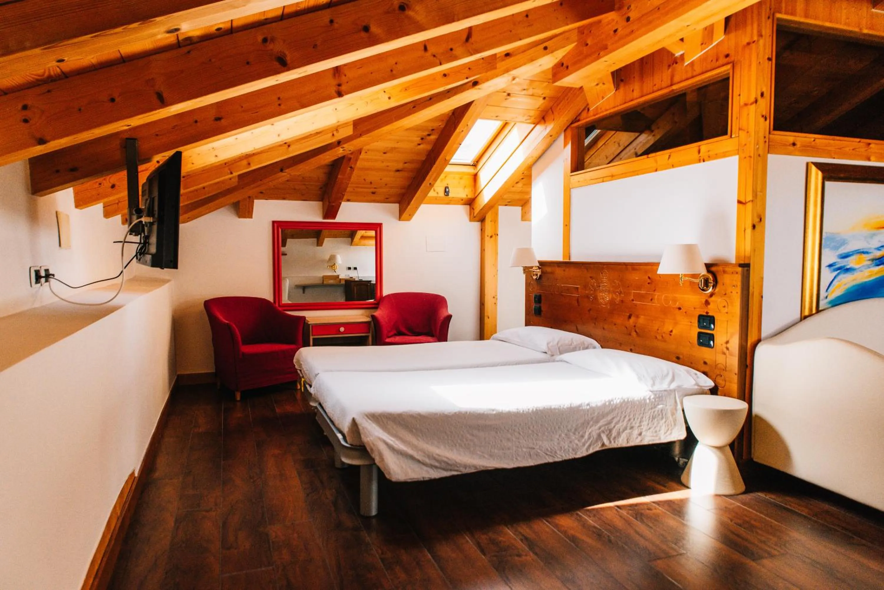 Bed in Arciduca Charming House Room & Breakfast