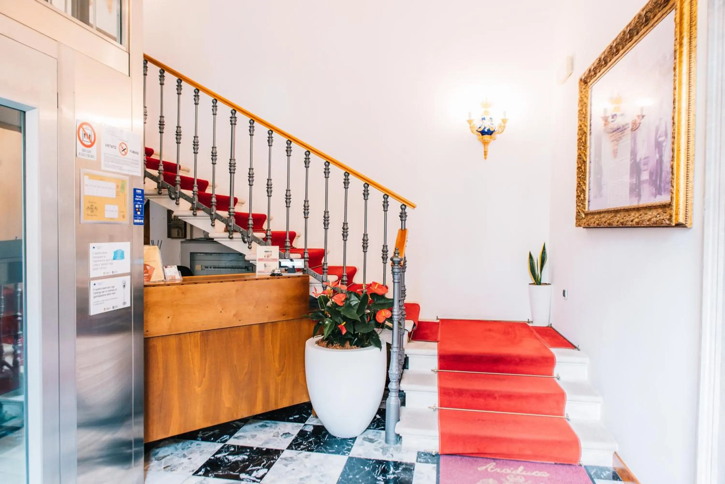 Lobby or reception in Arciduca Charming House Room & Breakfast Lobby or reception in Arciduca Charming House Room & Breakfast