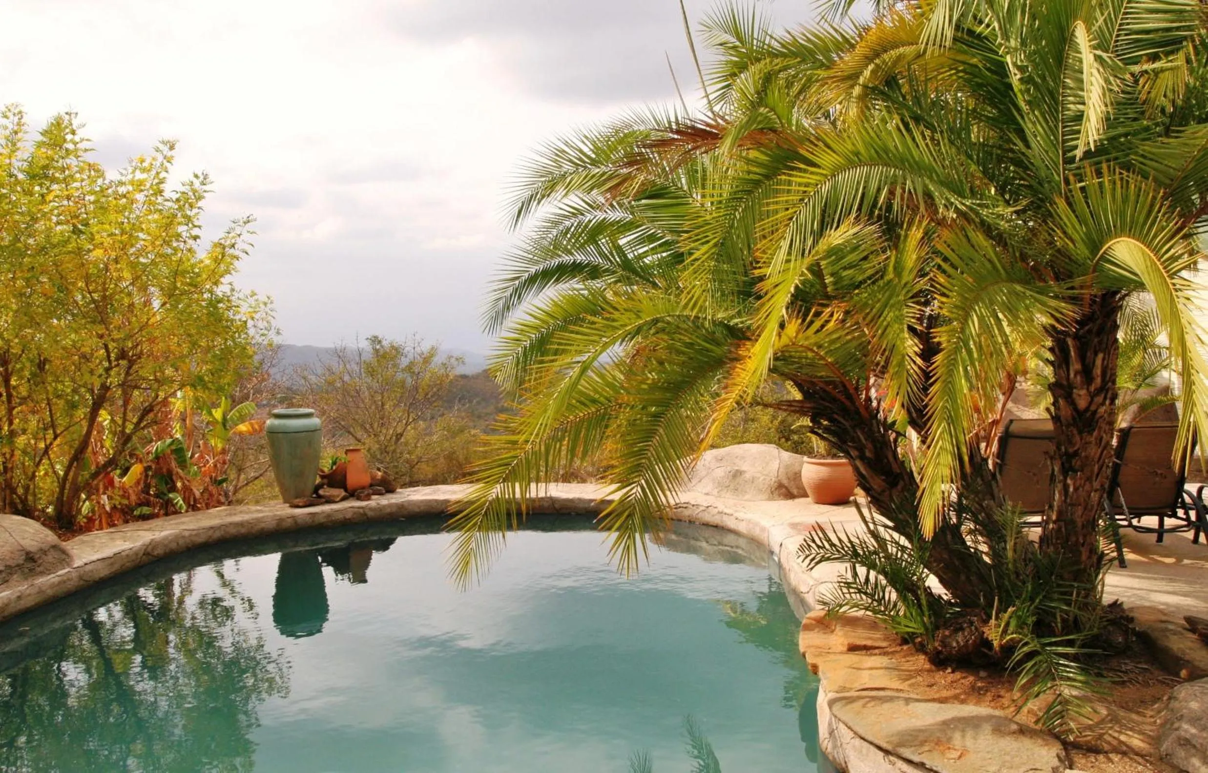 Garden view in Haus Kopatsch