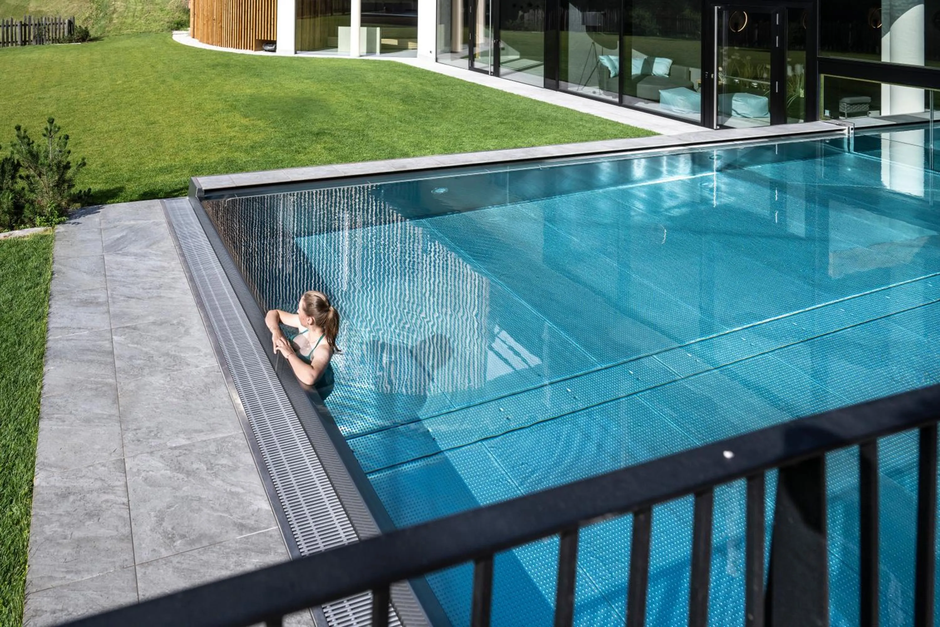 Swimming pool in Wellness Hotel Gran Risa***S