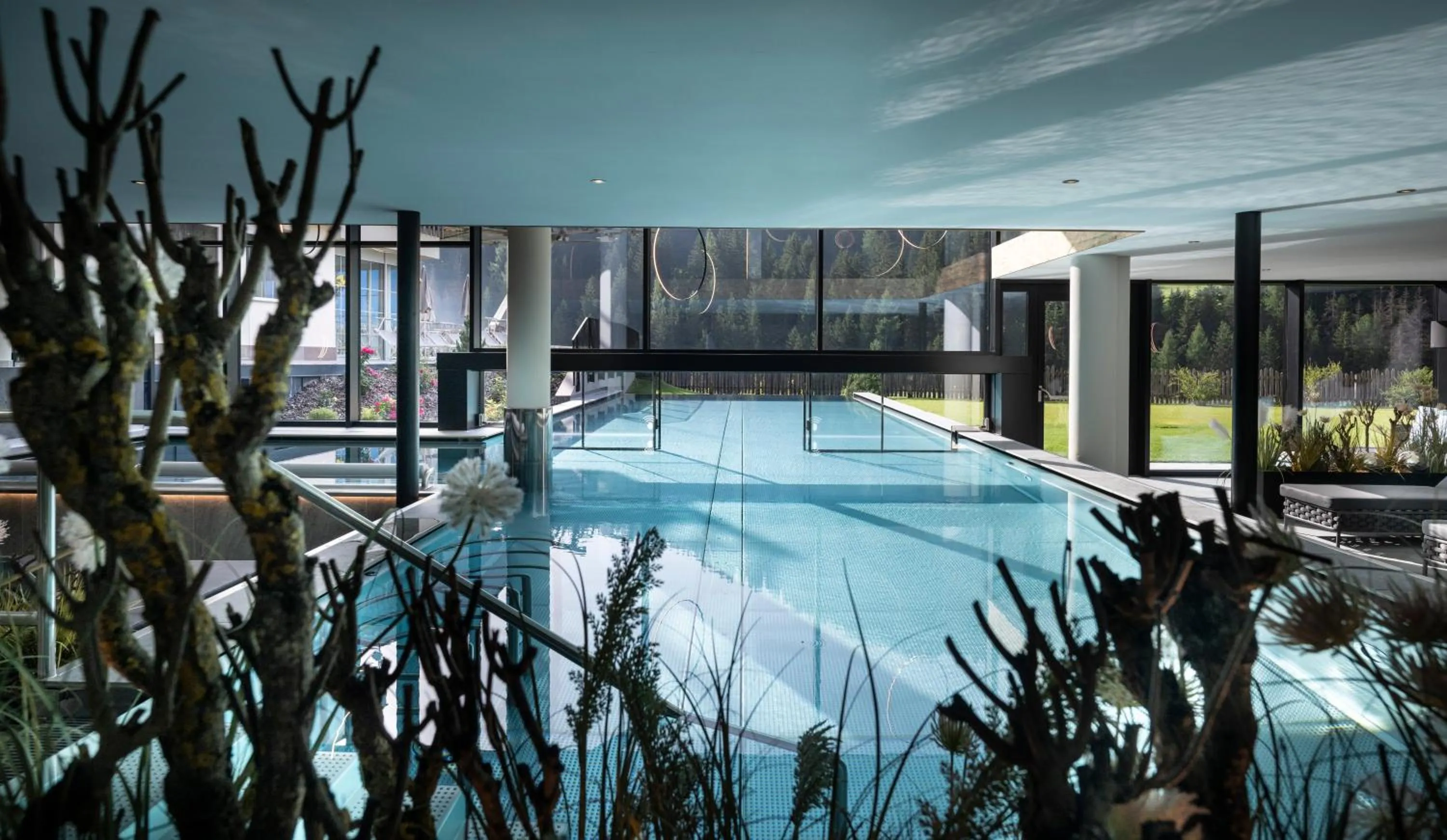 Swimming pool in Wellness Hotel Gran Risa***S
