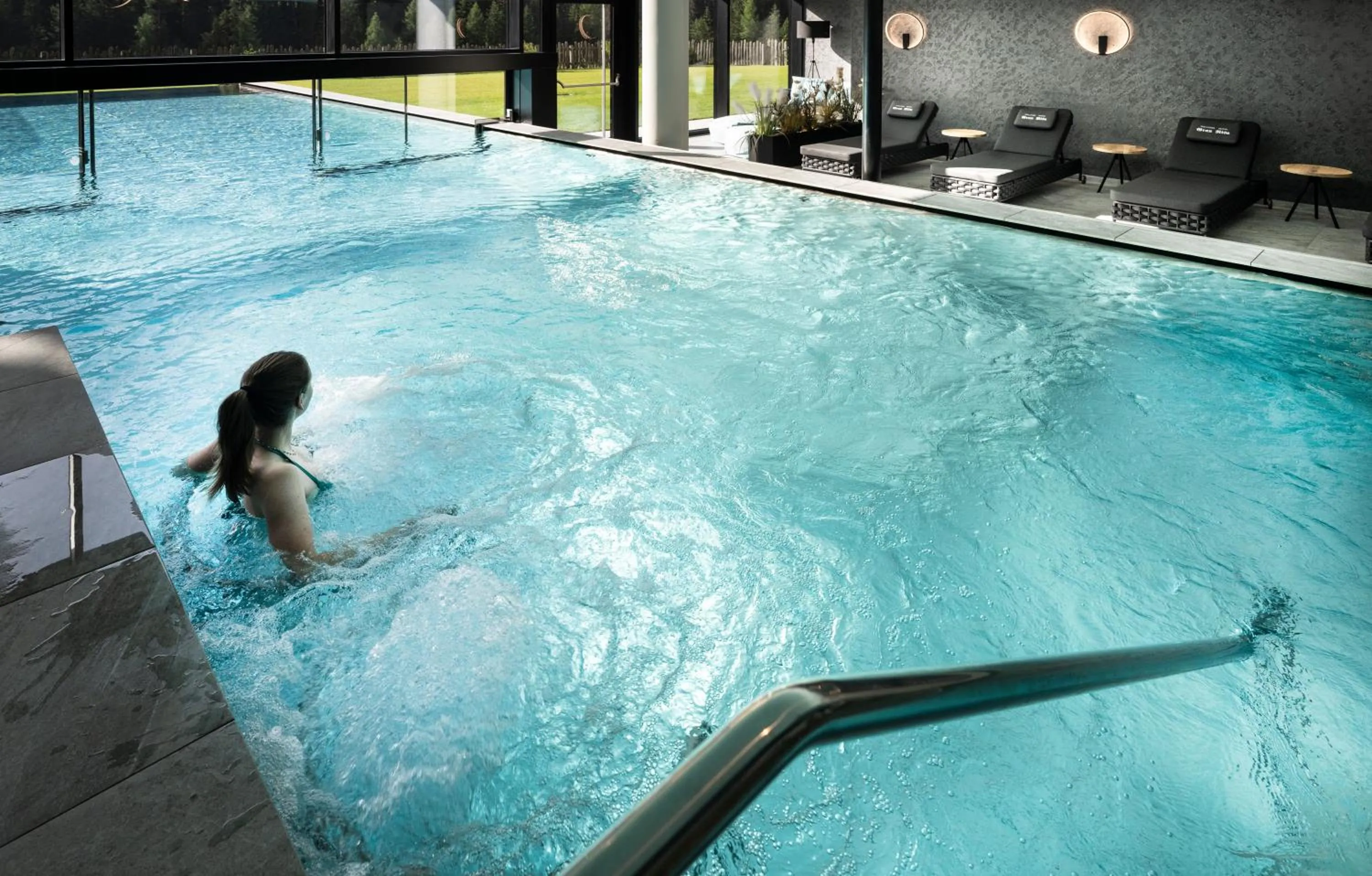 Swimming pool in Wellness Hotel Gran Risa***S