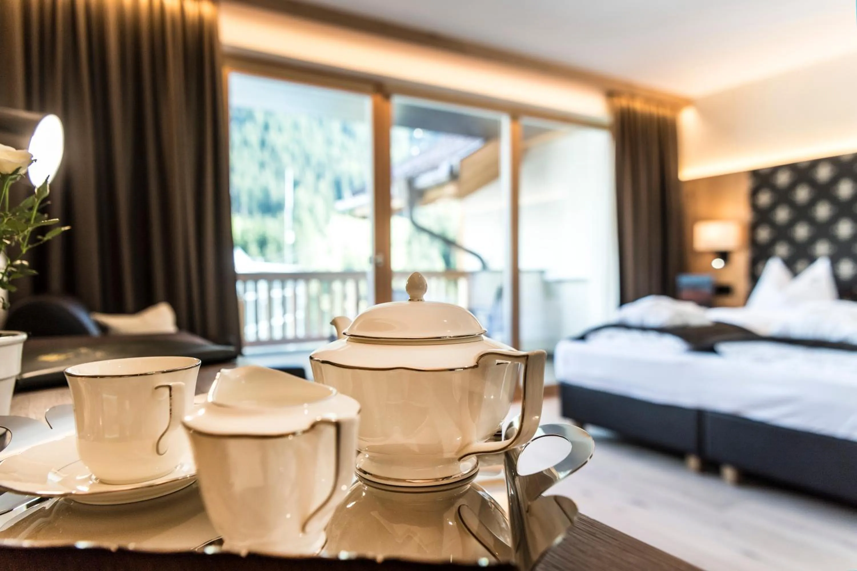 Bed in Wellness Hotel Gran Risa***S