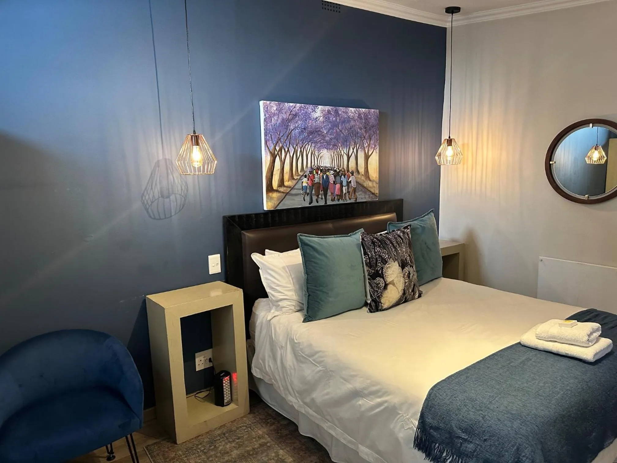 Bed in Melville Turret Guesthouse