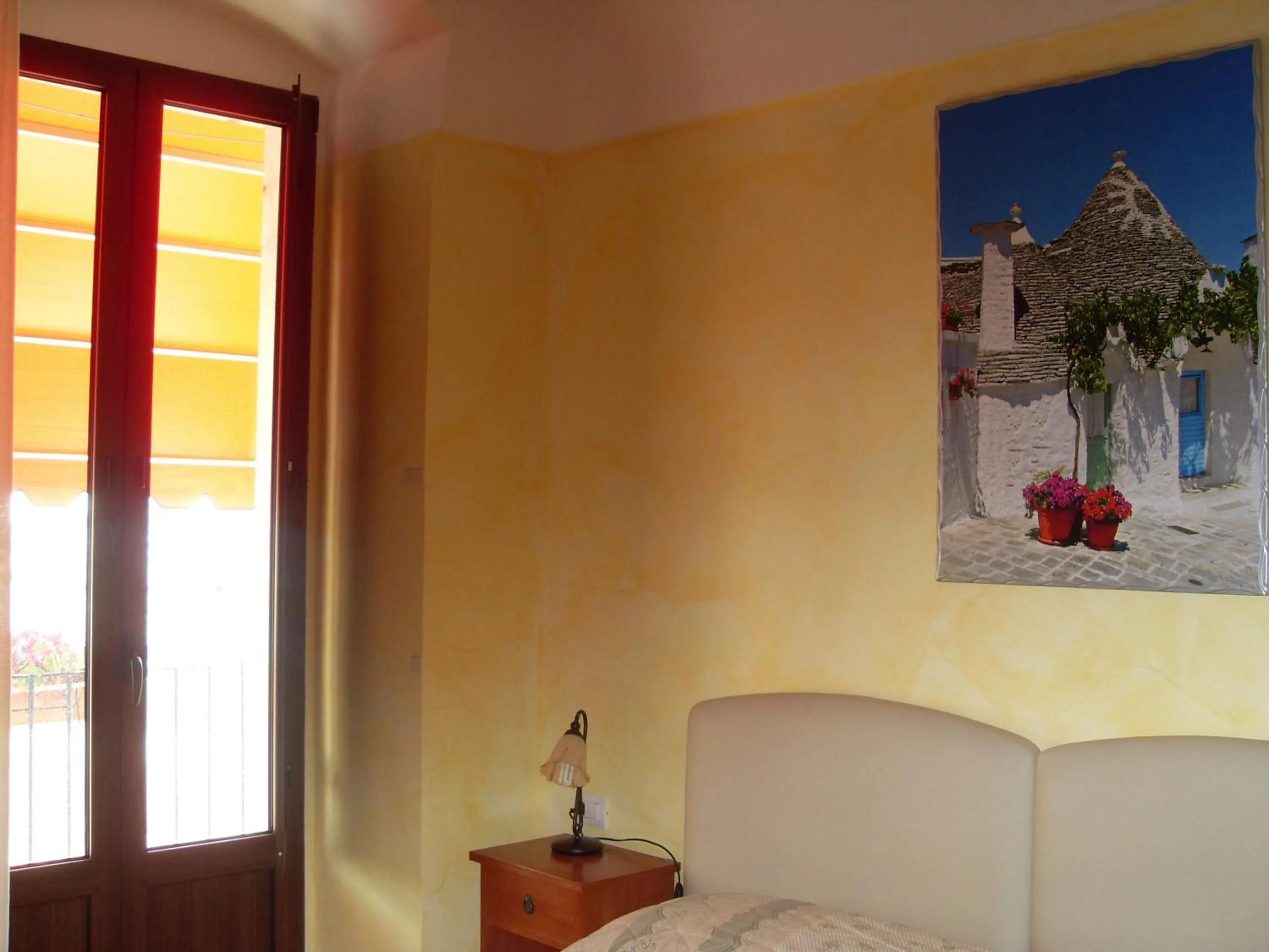 Decorative detail in B&B Frammenti D'Itria