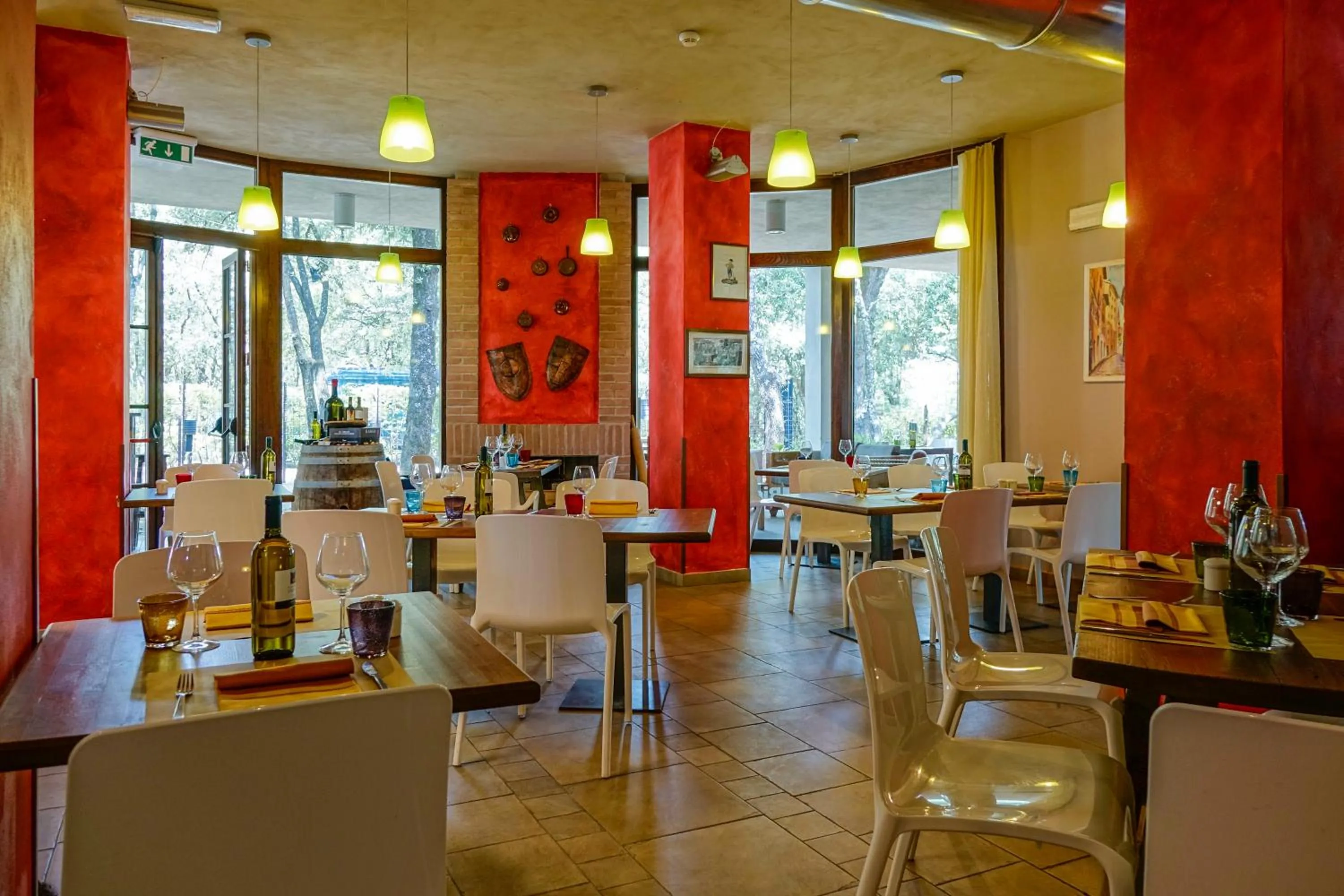 Restaurant/places to eat in Camping Il Boschetto Di Piemma