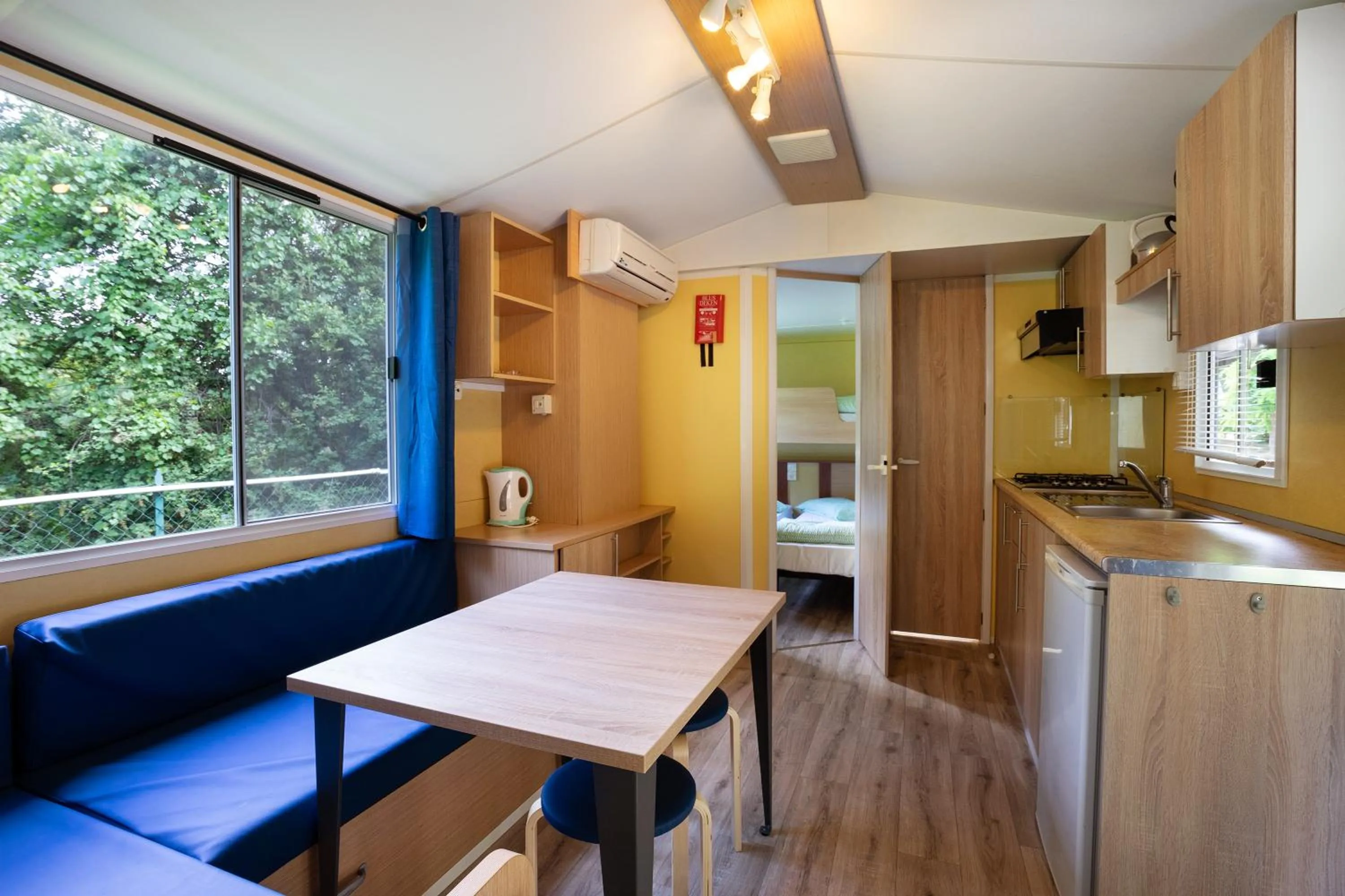 Kitchen or kitchenette in Camping Il Boschetto Di Piemma