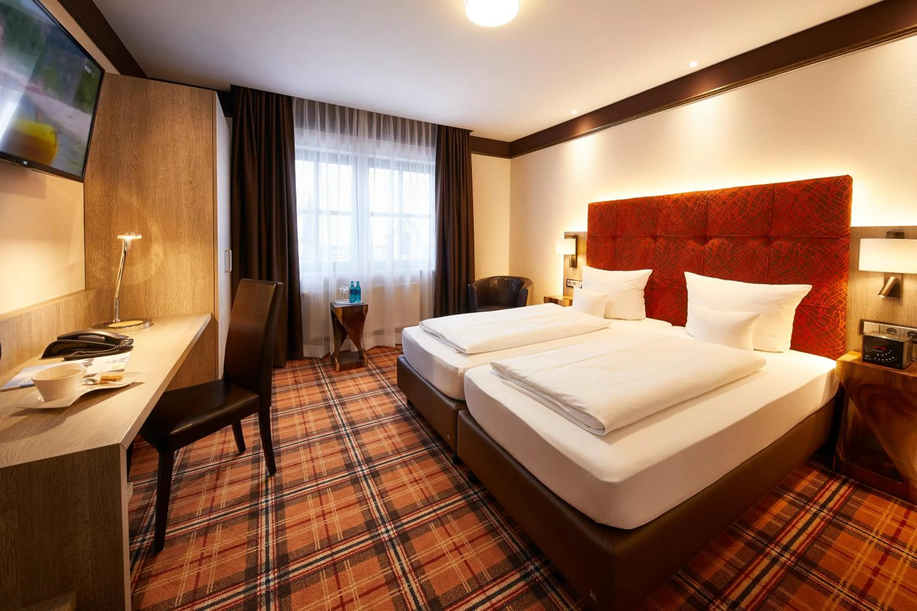 Bed in Müllers Landhotel