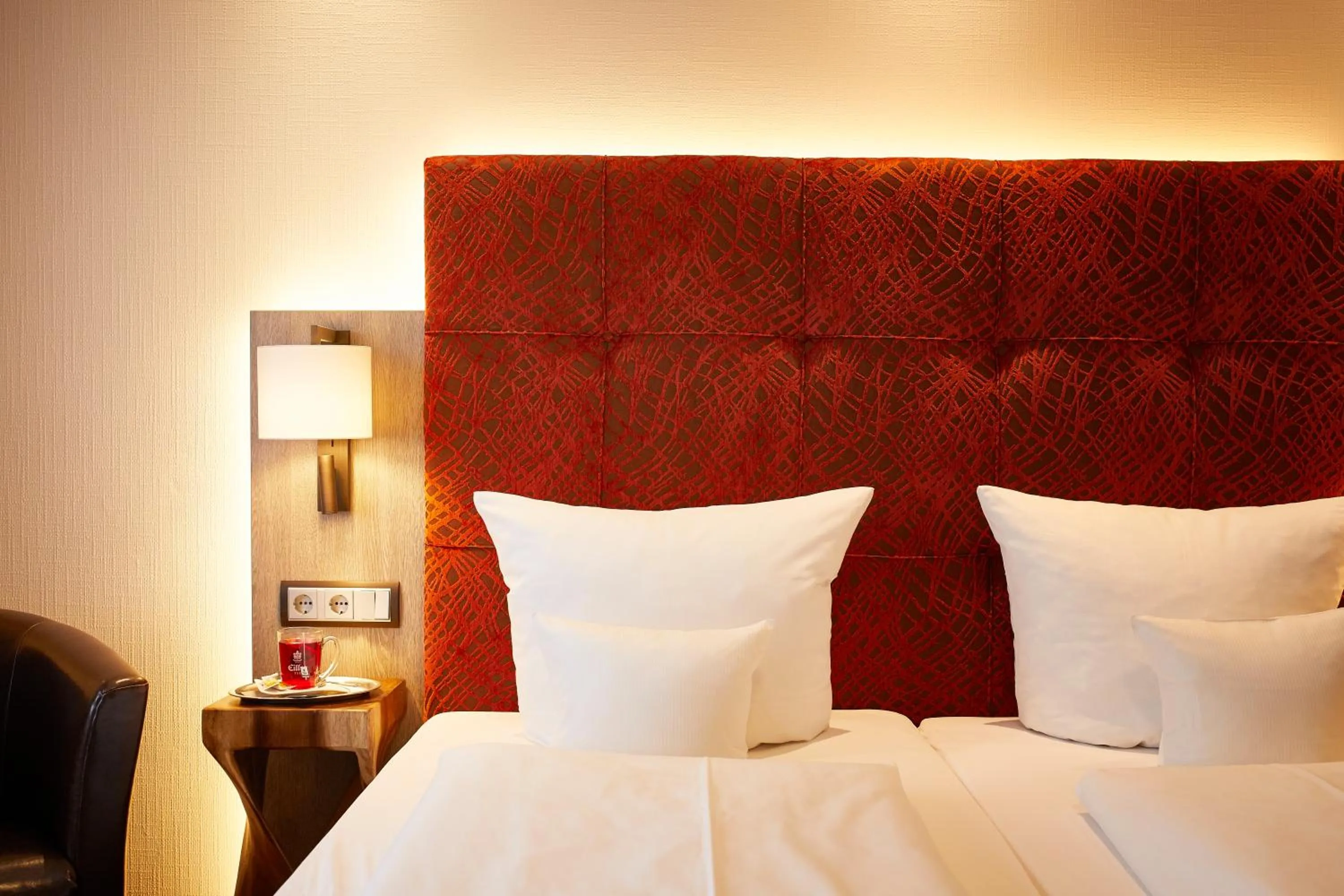 Bed in Müllers Landhotel