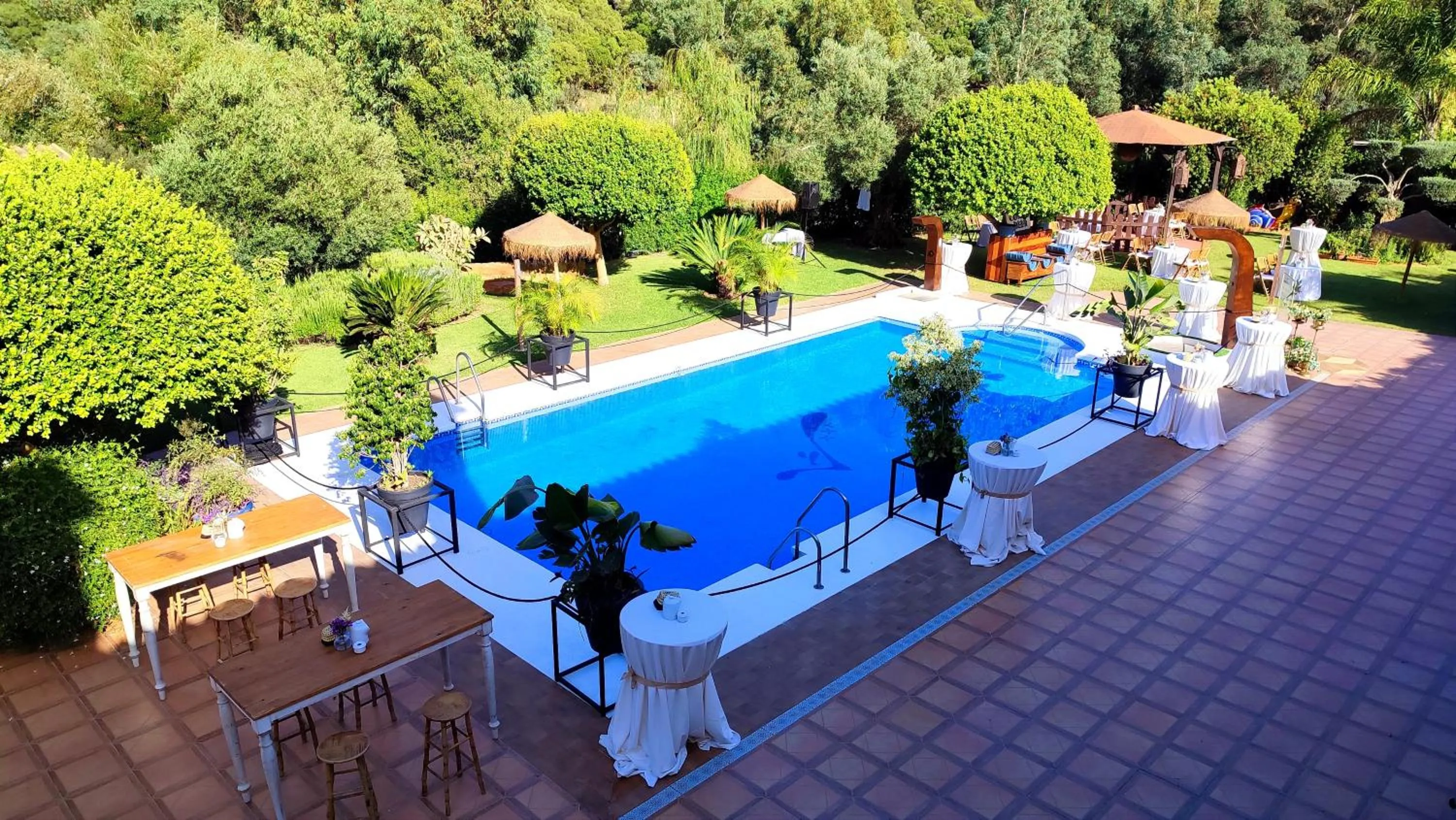 Garden in Hotel El Paso