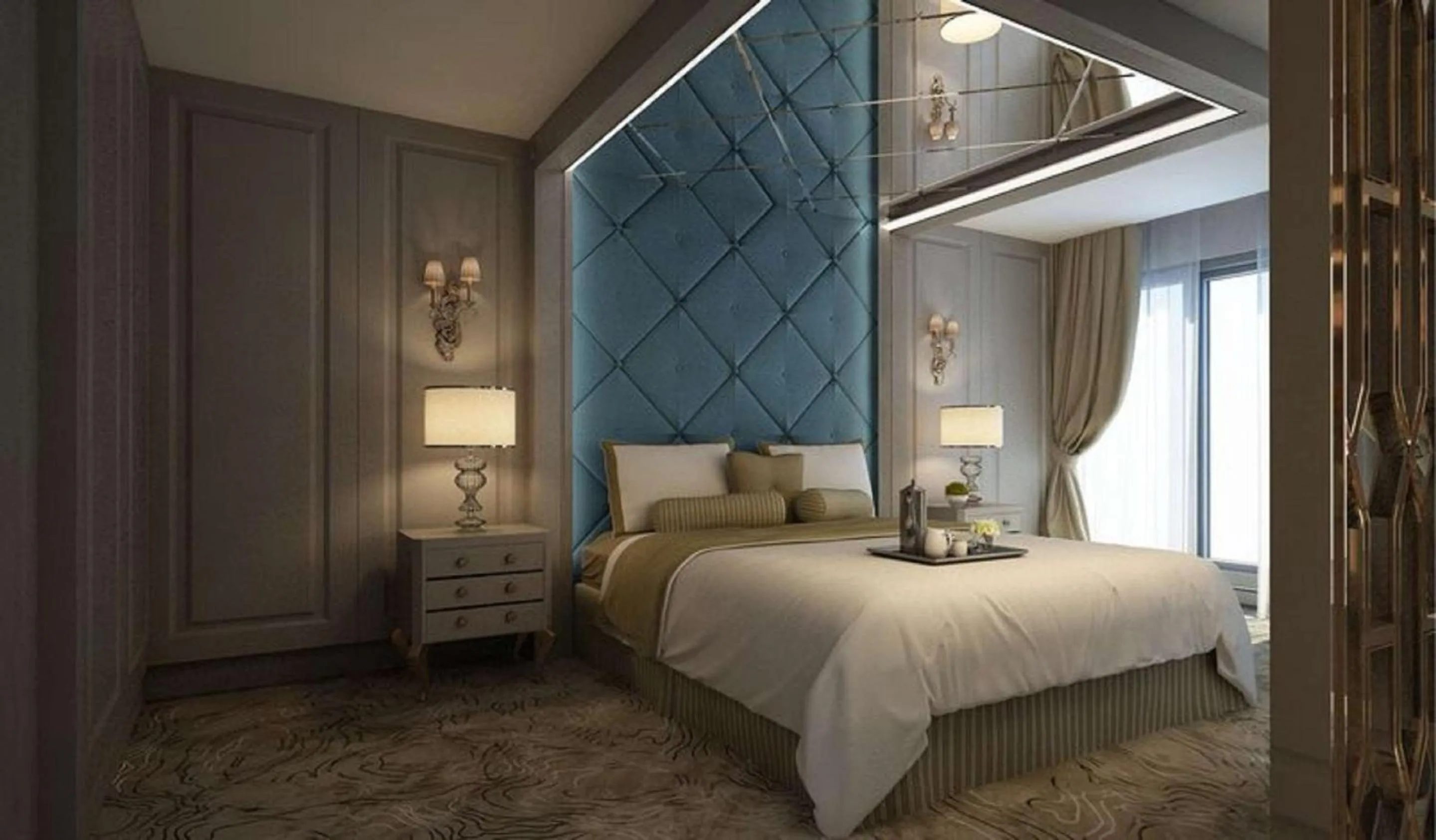 Bed in Premier Inn Sakarya