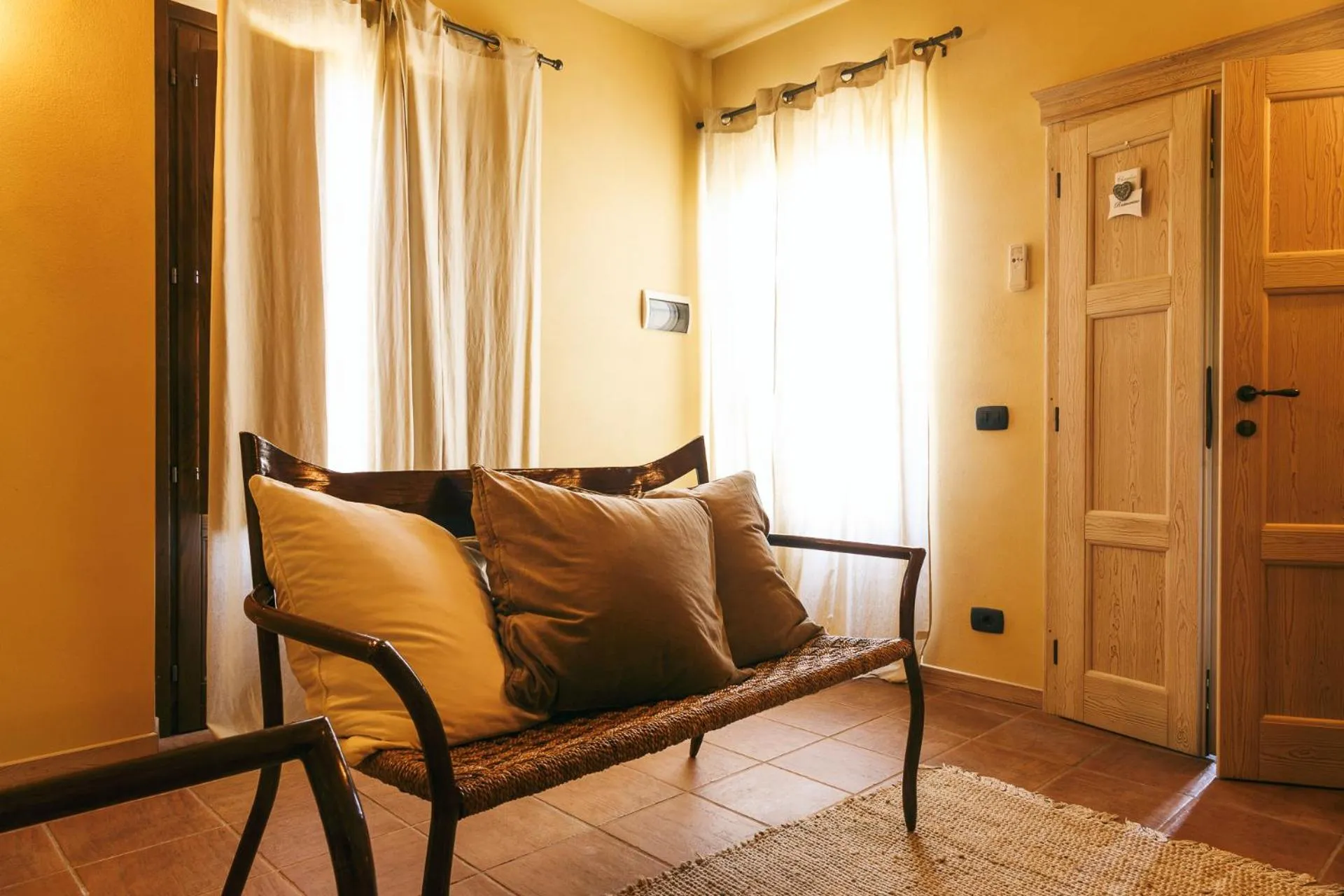 Seating area in L'Orto Di Panza