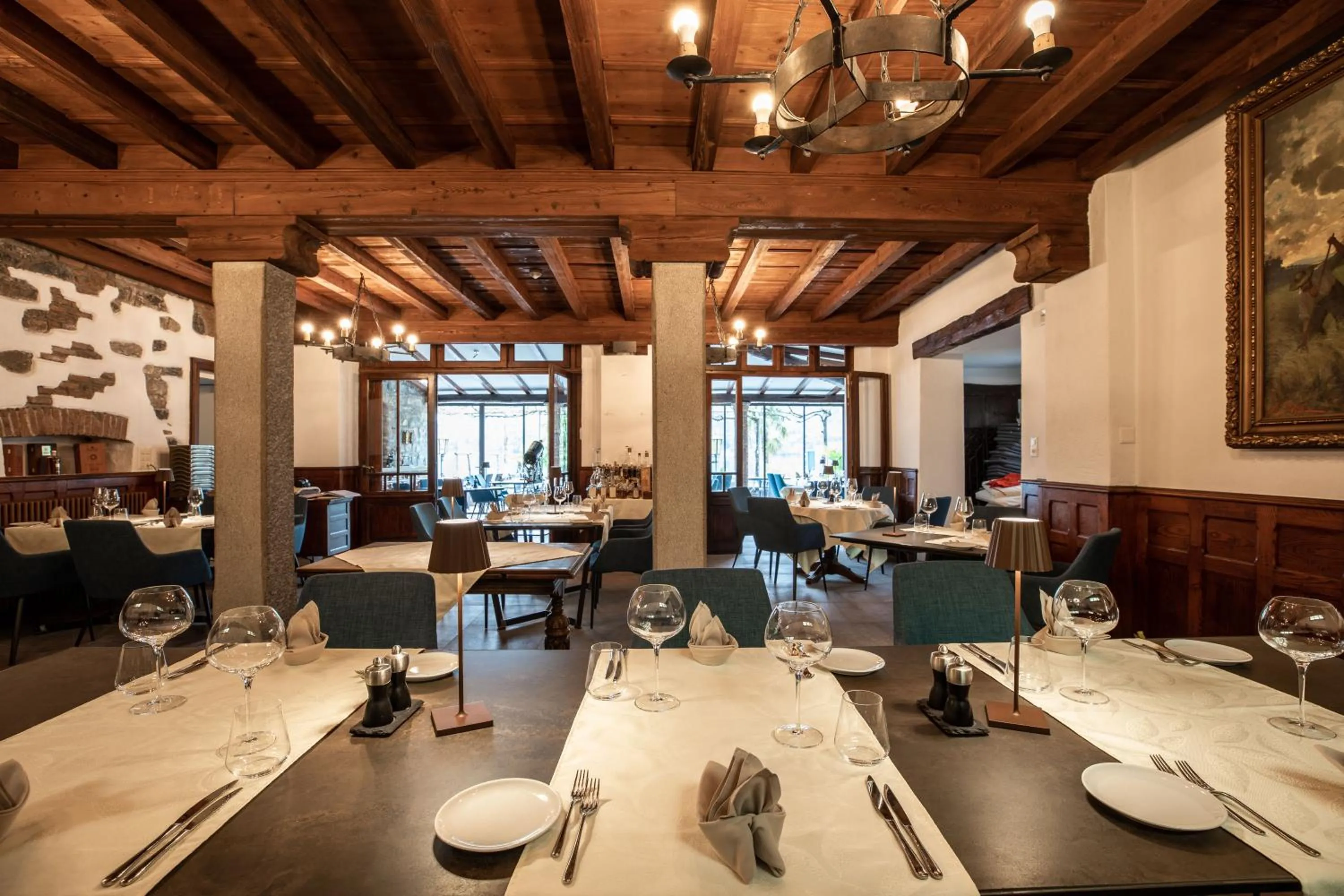 Restaurant/places to eat in Arbostora Charme Hotel