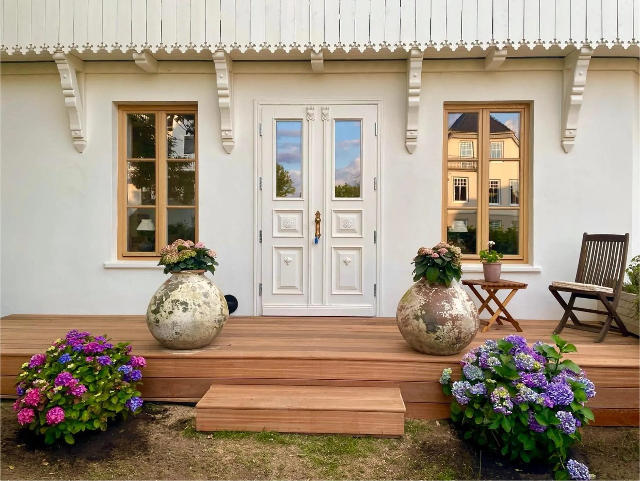 Balcony/Terrace in Weißt Du noch - Gästehäuser & Suiten