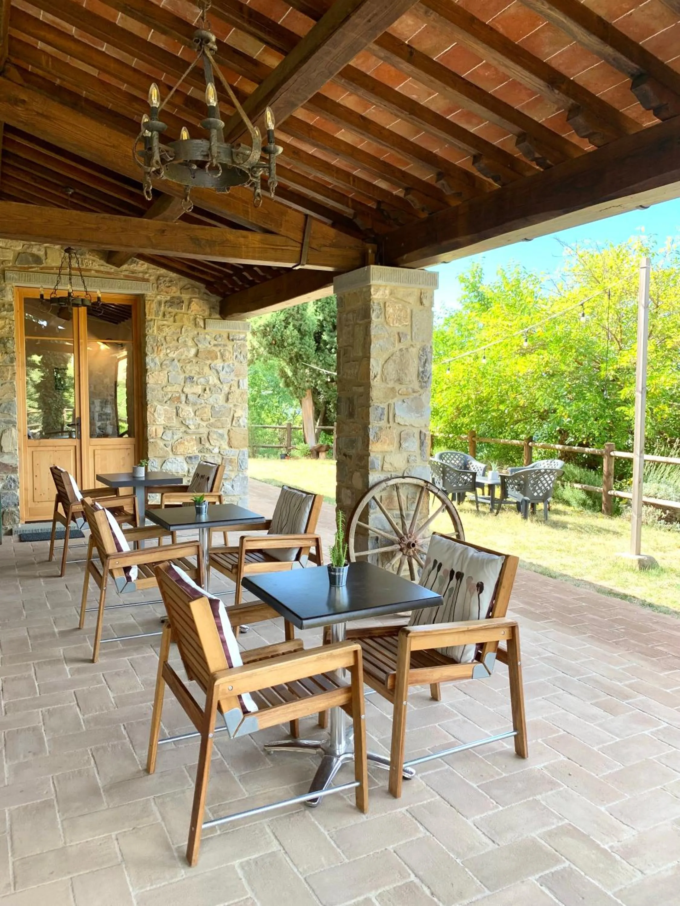 Patio in B&B Lavanda e Rosmarino