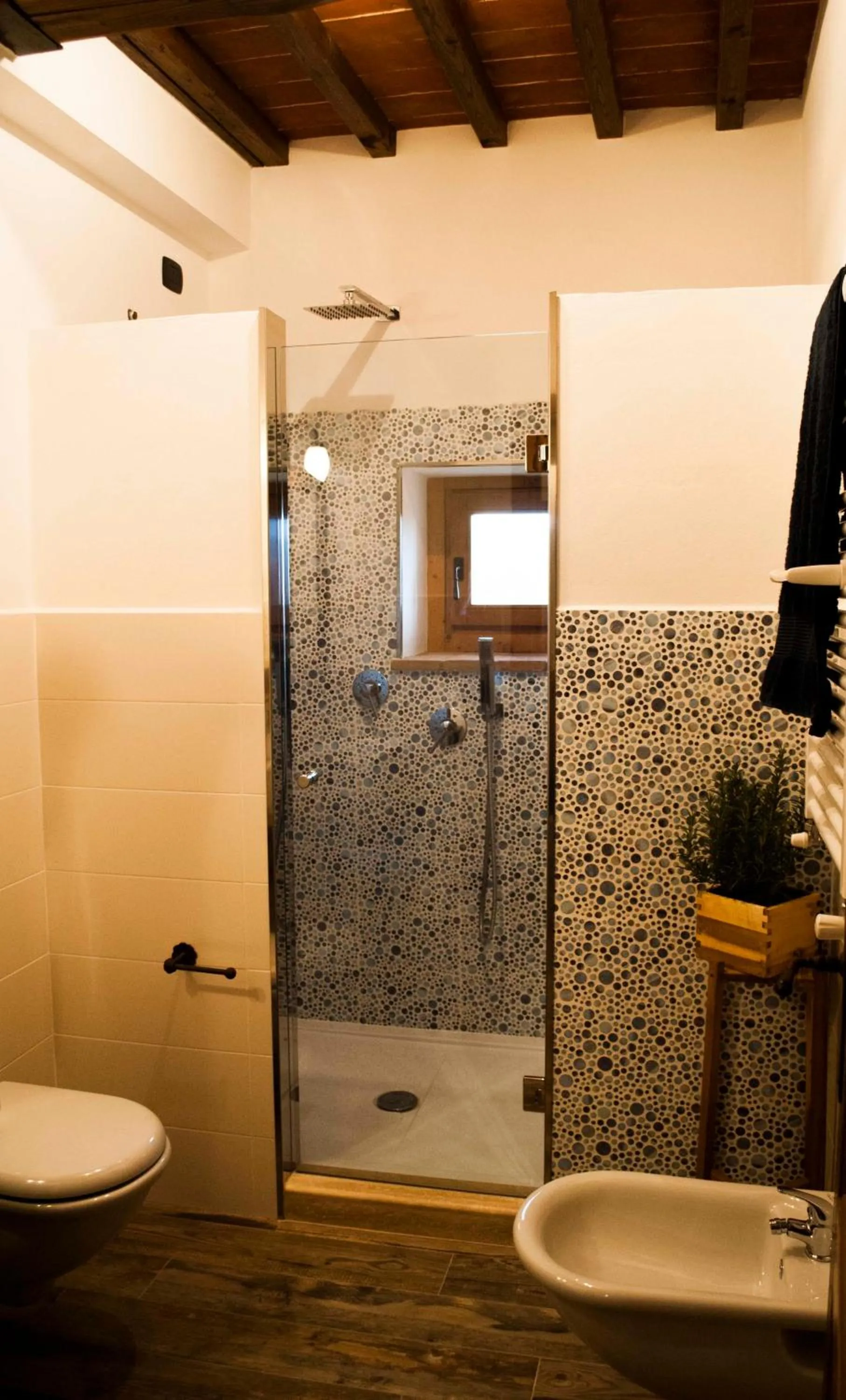 Shower in B&B Lavanda e Rosmarino