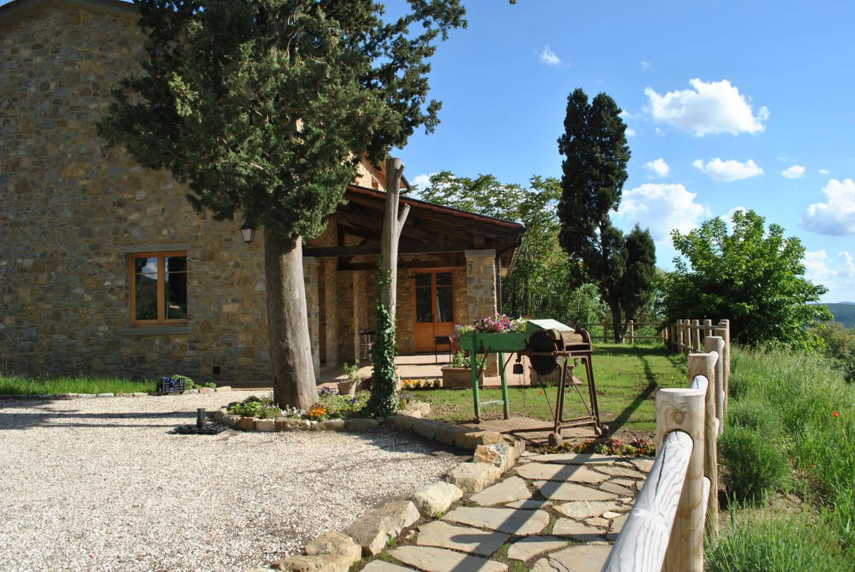 Garden in B&B Lavanda e Rosmarino