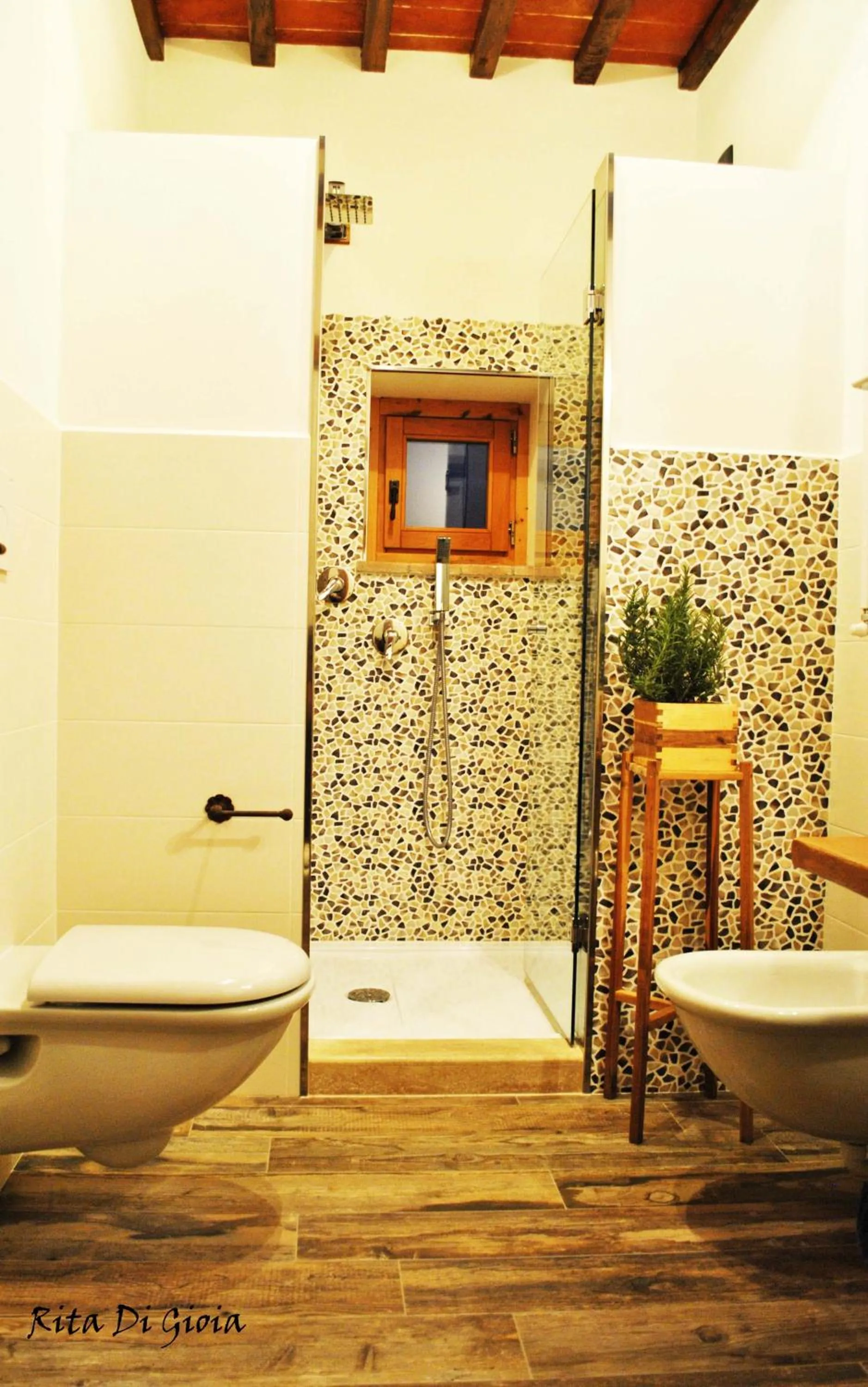 Shower in B&B Lavanda e Rosmarino