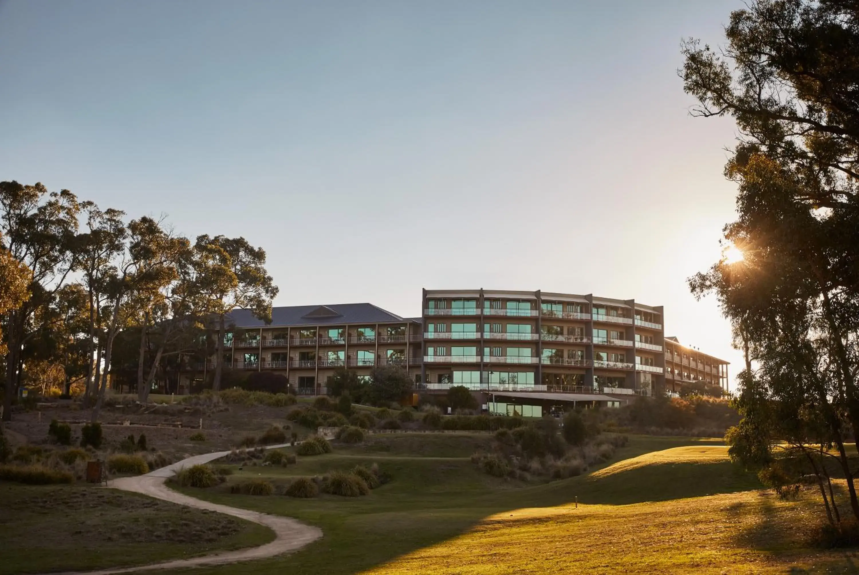 Facade/entrance in RACV Goldfields Resort Facade/entrance in RACV Goldfields Resort