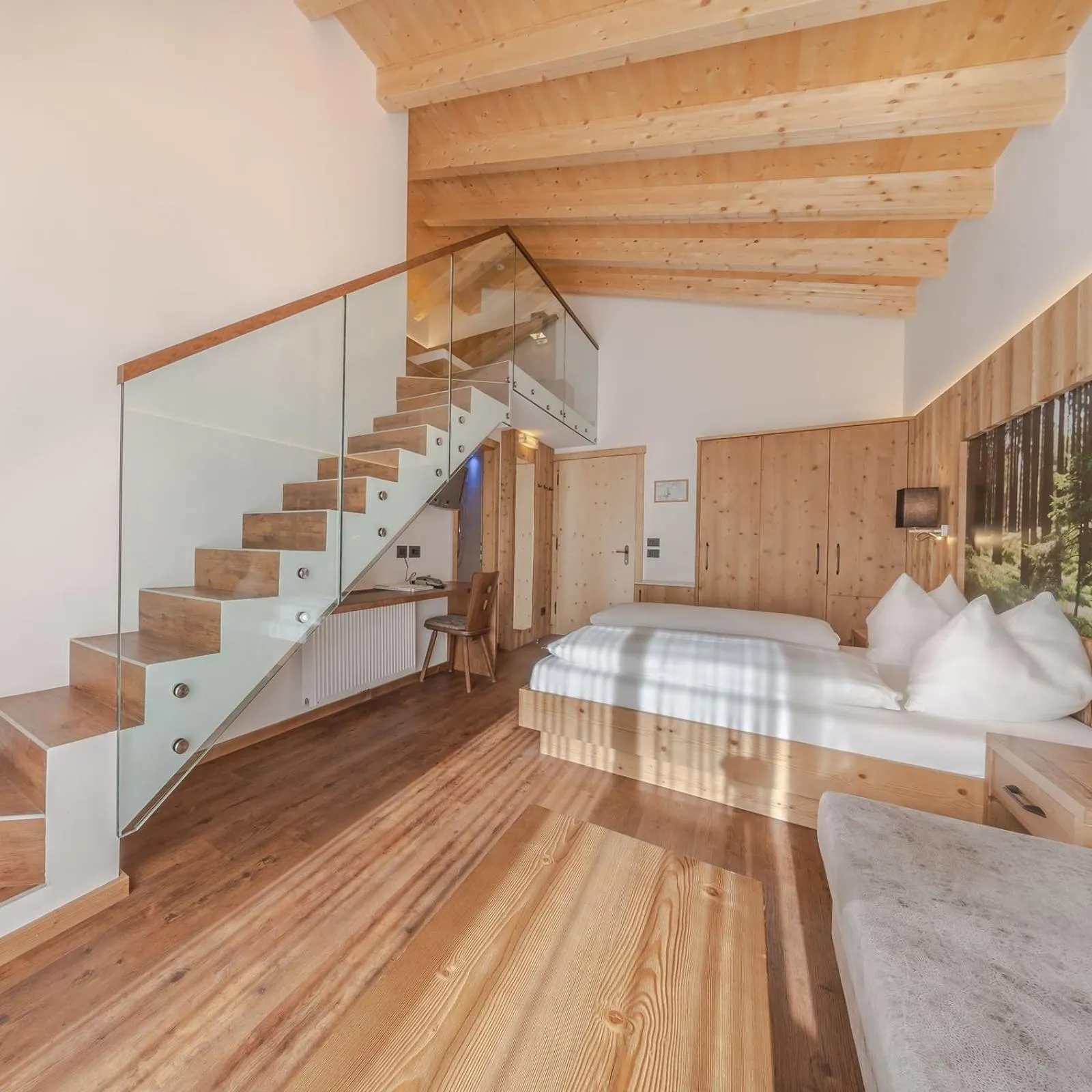 Bed in Hotel Jägerhof