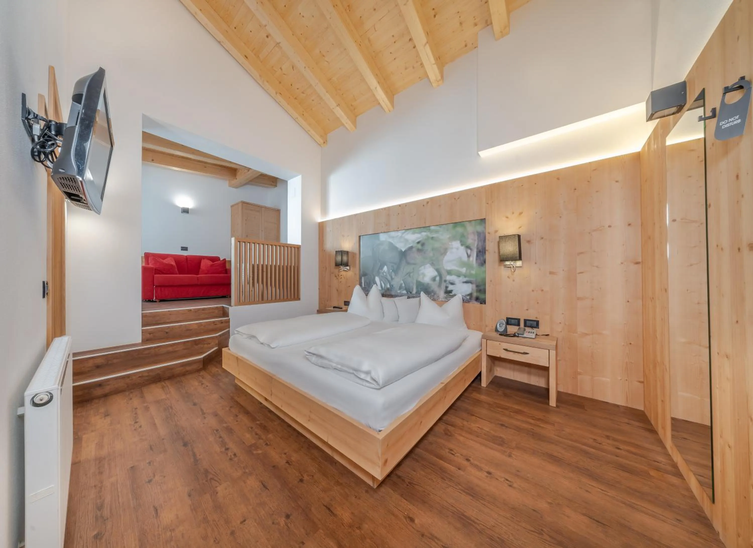 Bed in Hotel Jägerhof