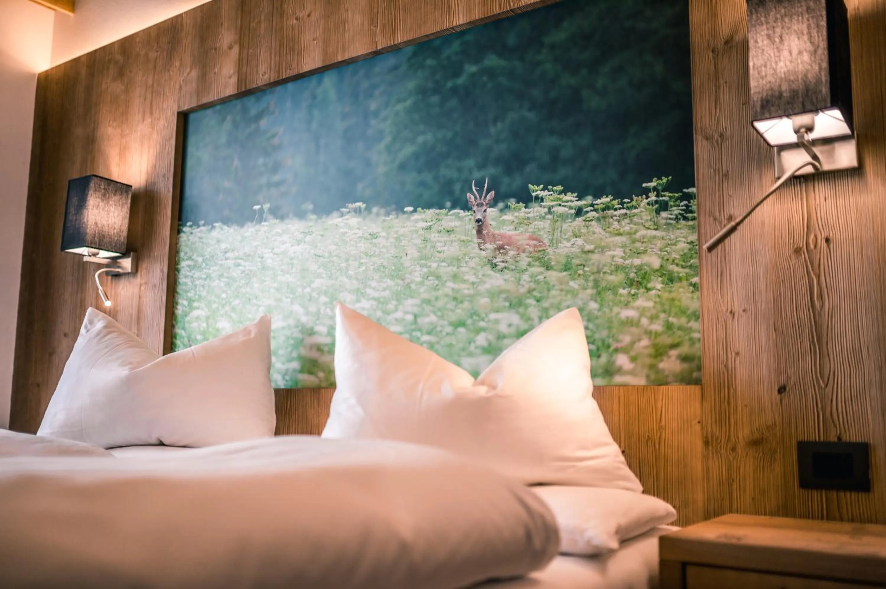 Bed in Hotel Jägerhof