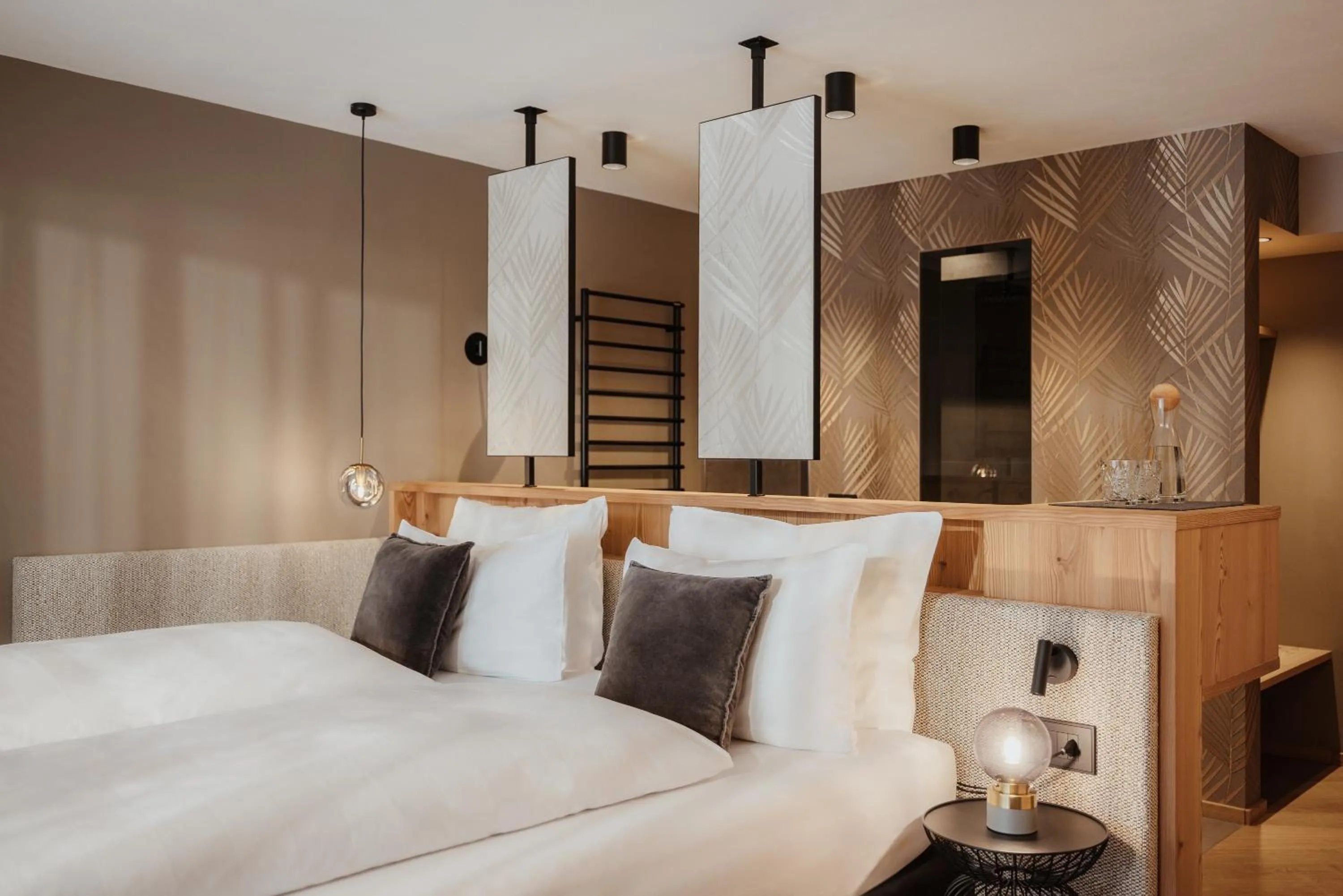 Bed in Hotel Jägerhof