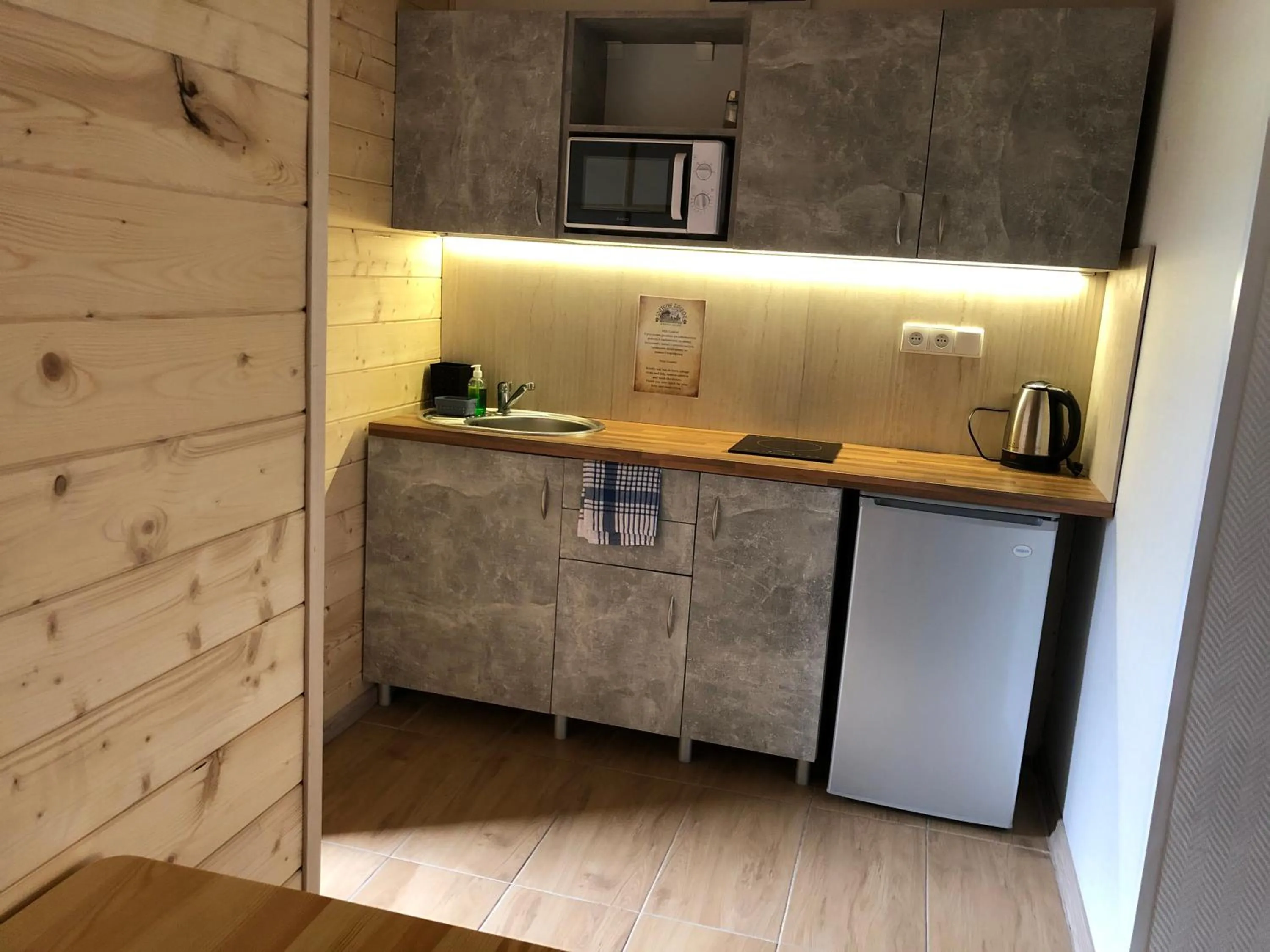 Kitchen or kitchenette in Wataha Zawóz