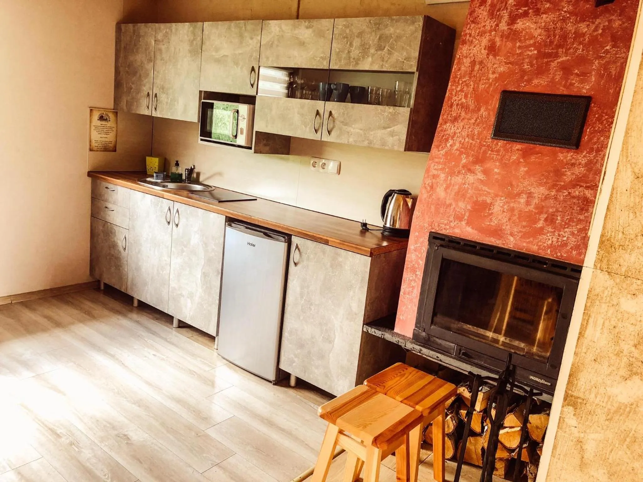 Kitchen or kitchenette in Wataha Zawóz