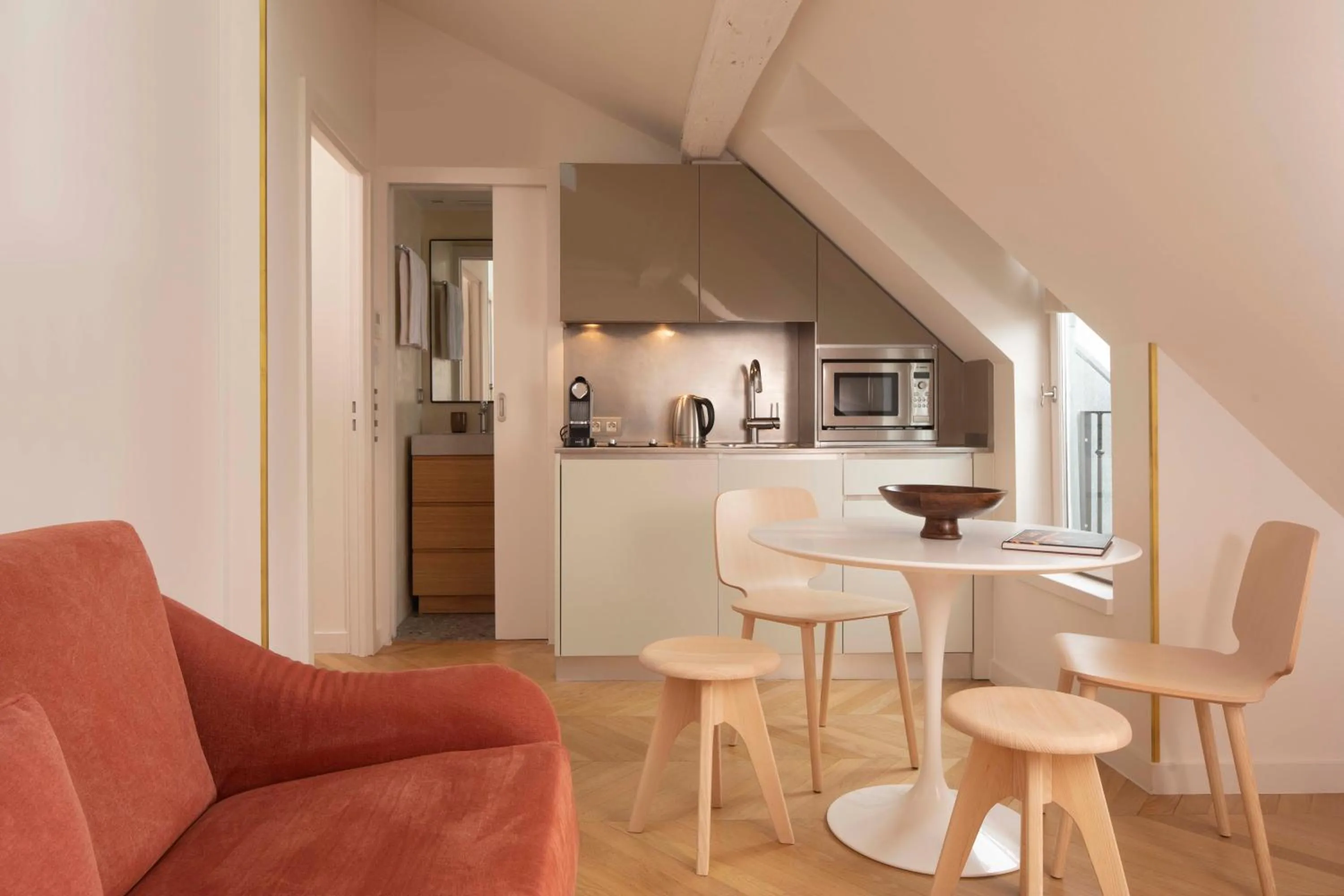 kitchen in Résidence Nell Paris