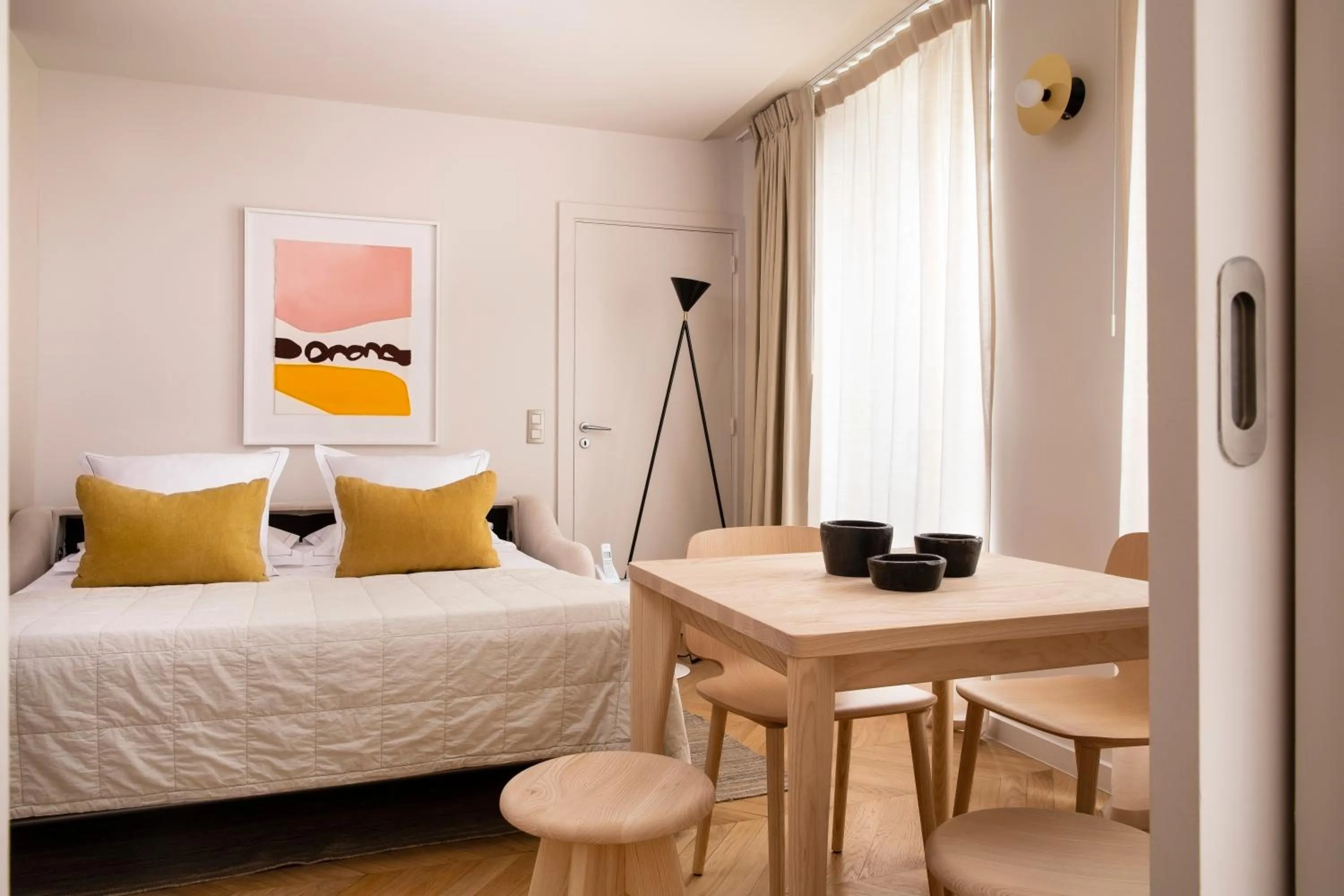 Bed in Résidence Nell Paris