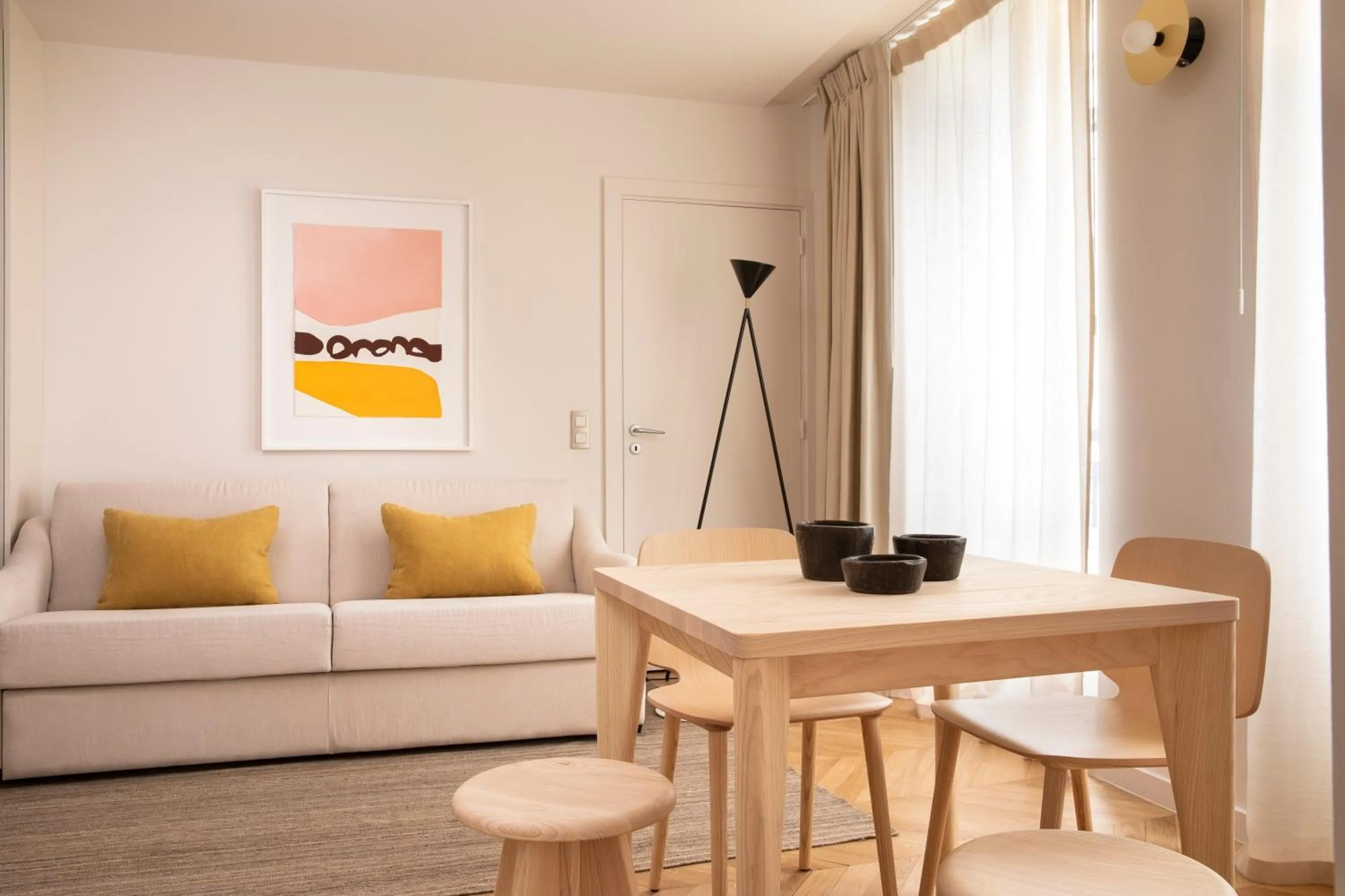 Living room in Résidence Nell Paris