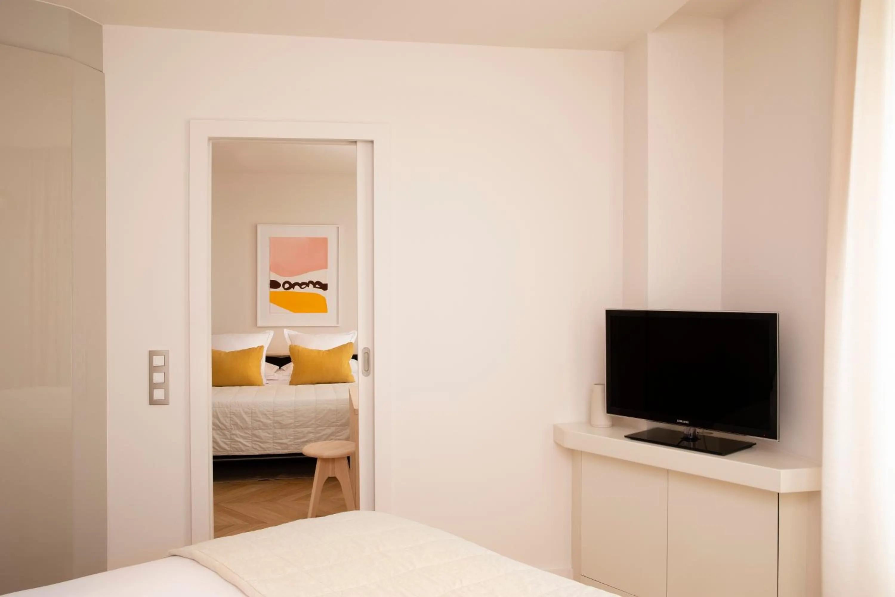 Bed in Résidence Nell Paris